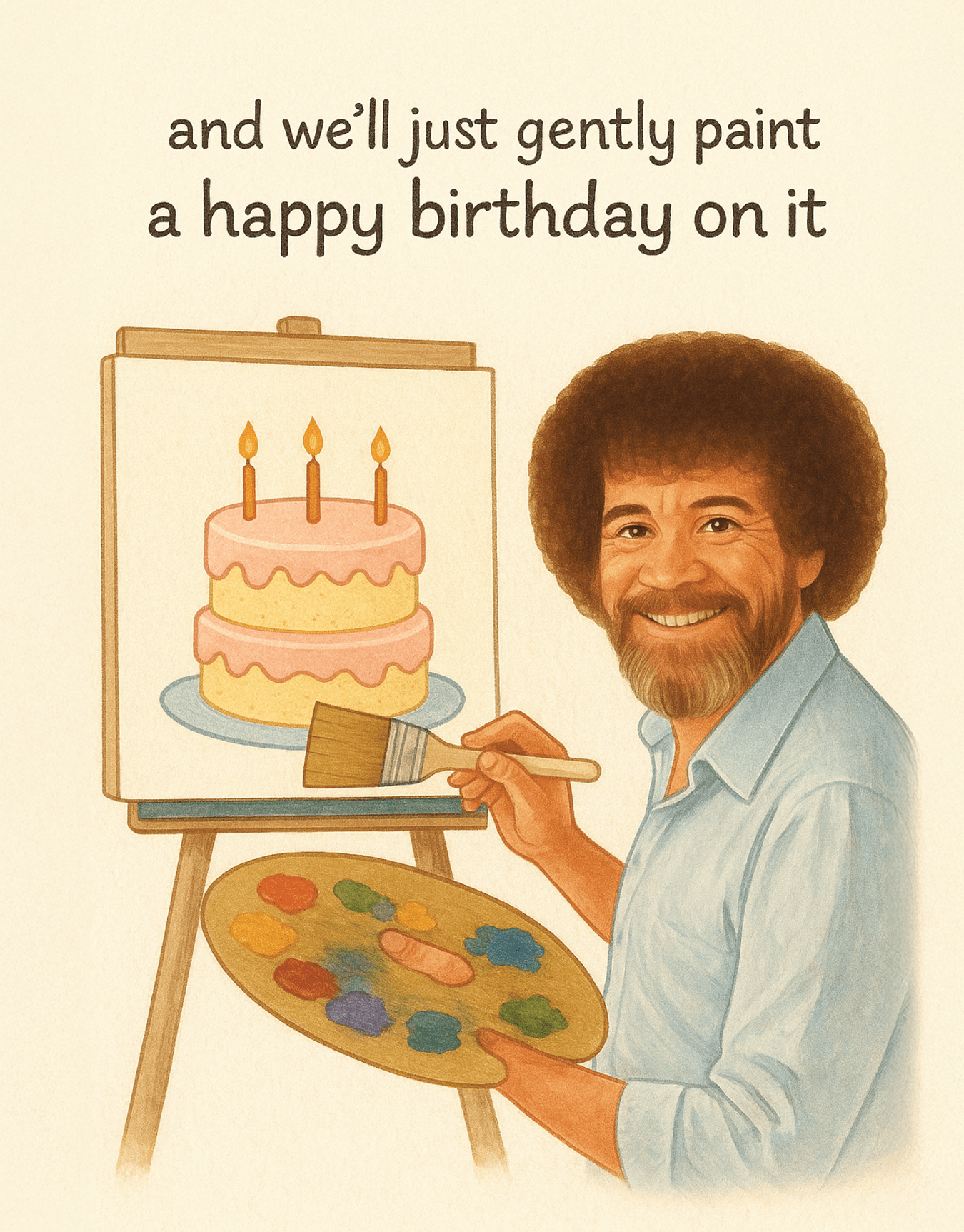 Bob Ross Birthday