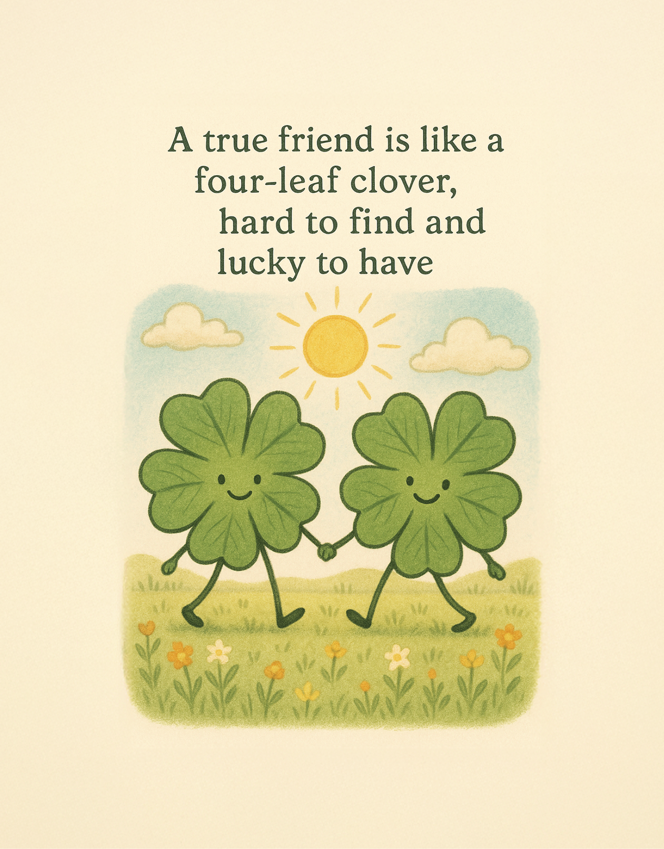 Four Leaf Clover Friend
