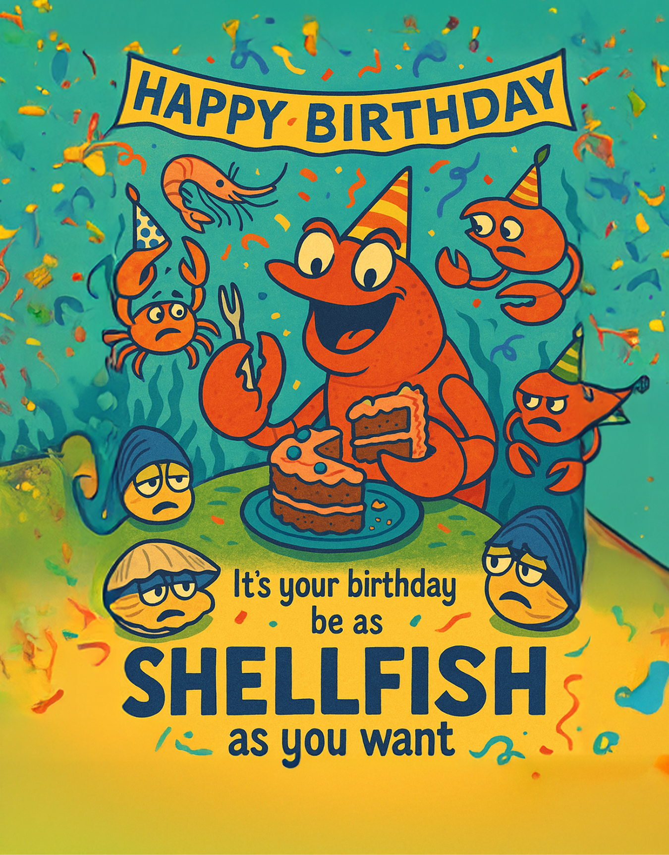Shellfish Birthday