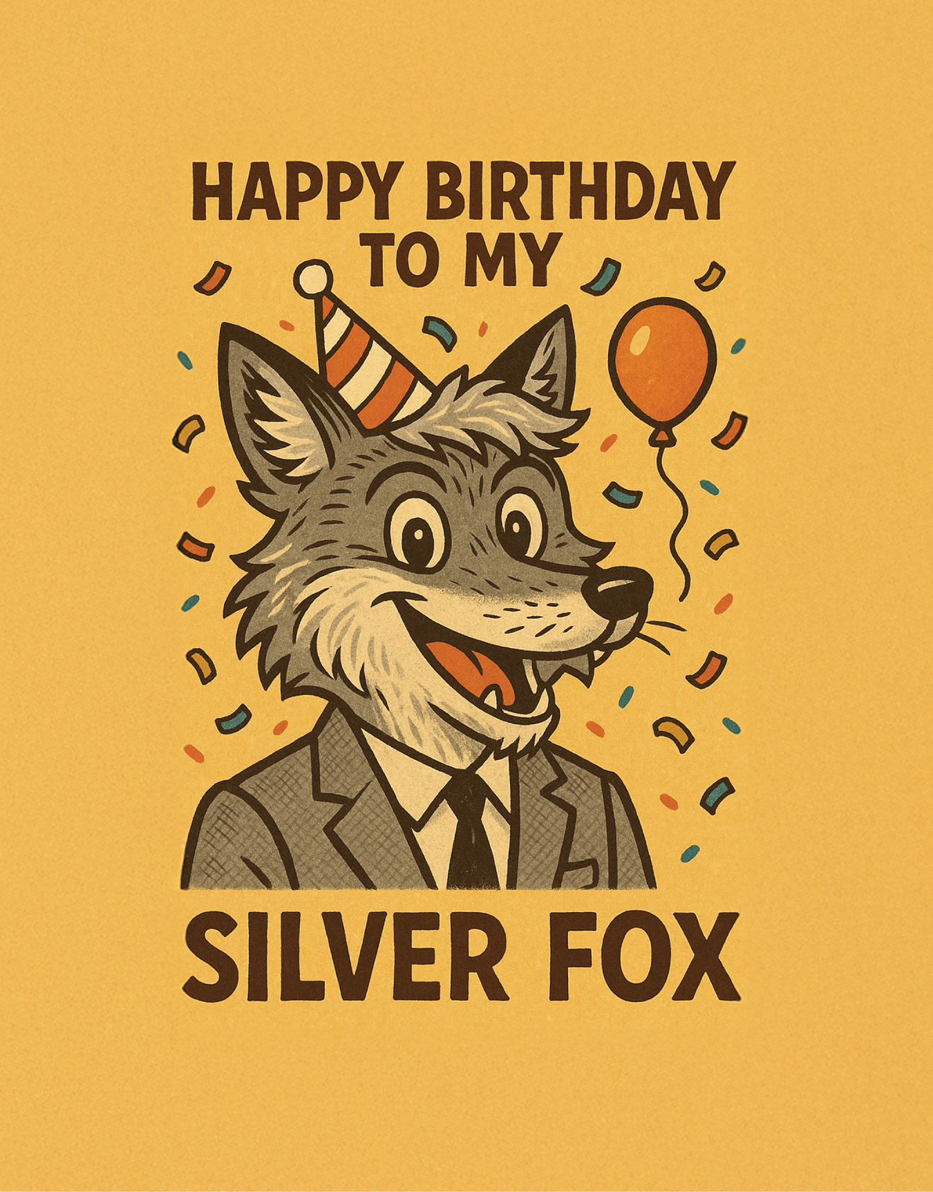 Silver Fox Birthday 