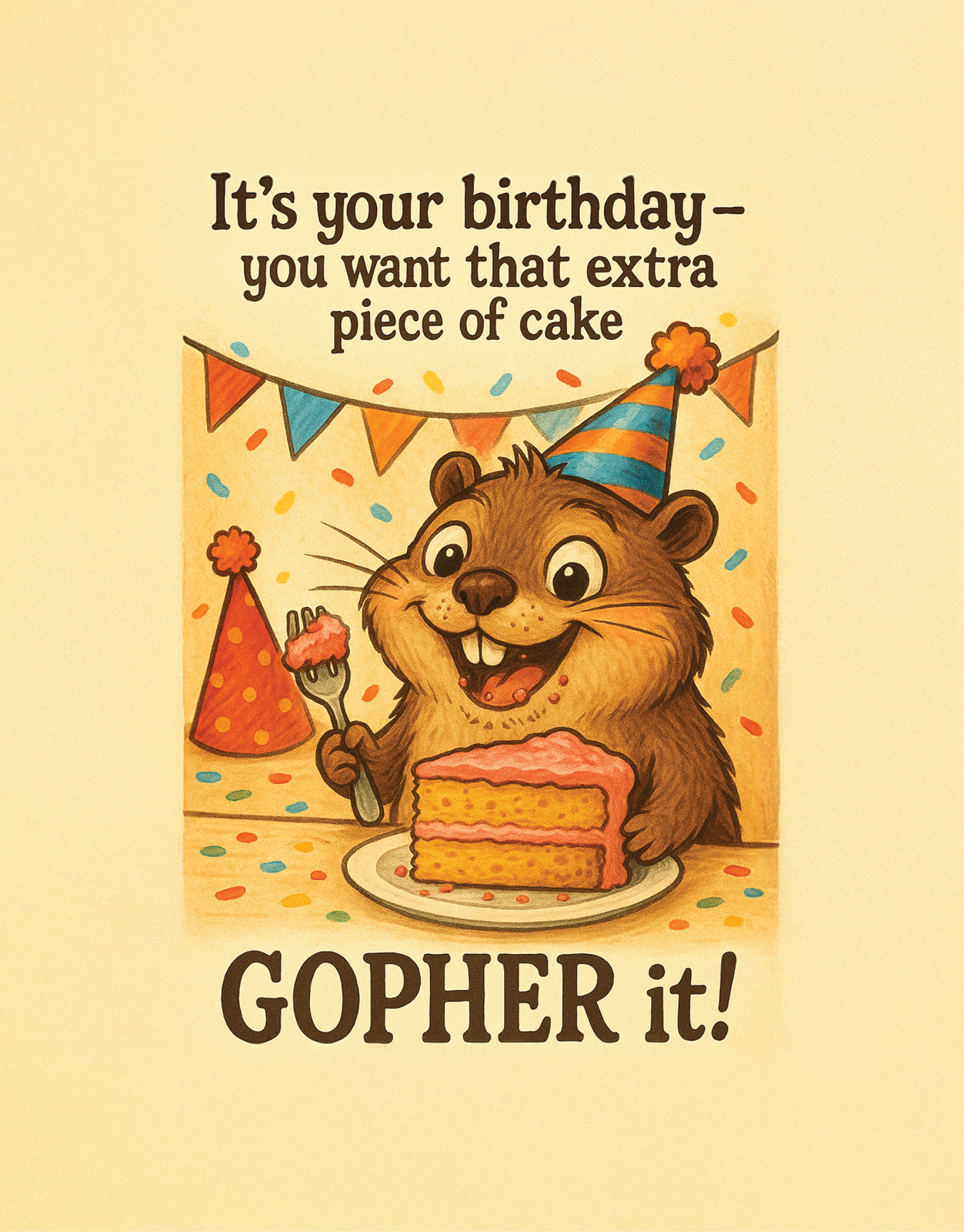 Gopher Birthday