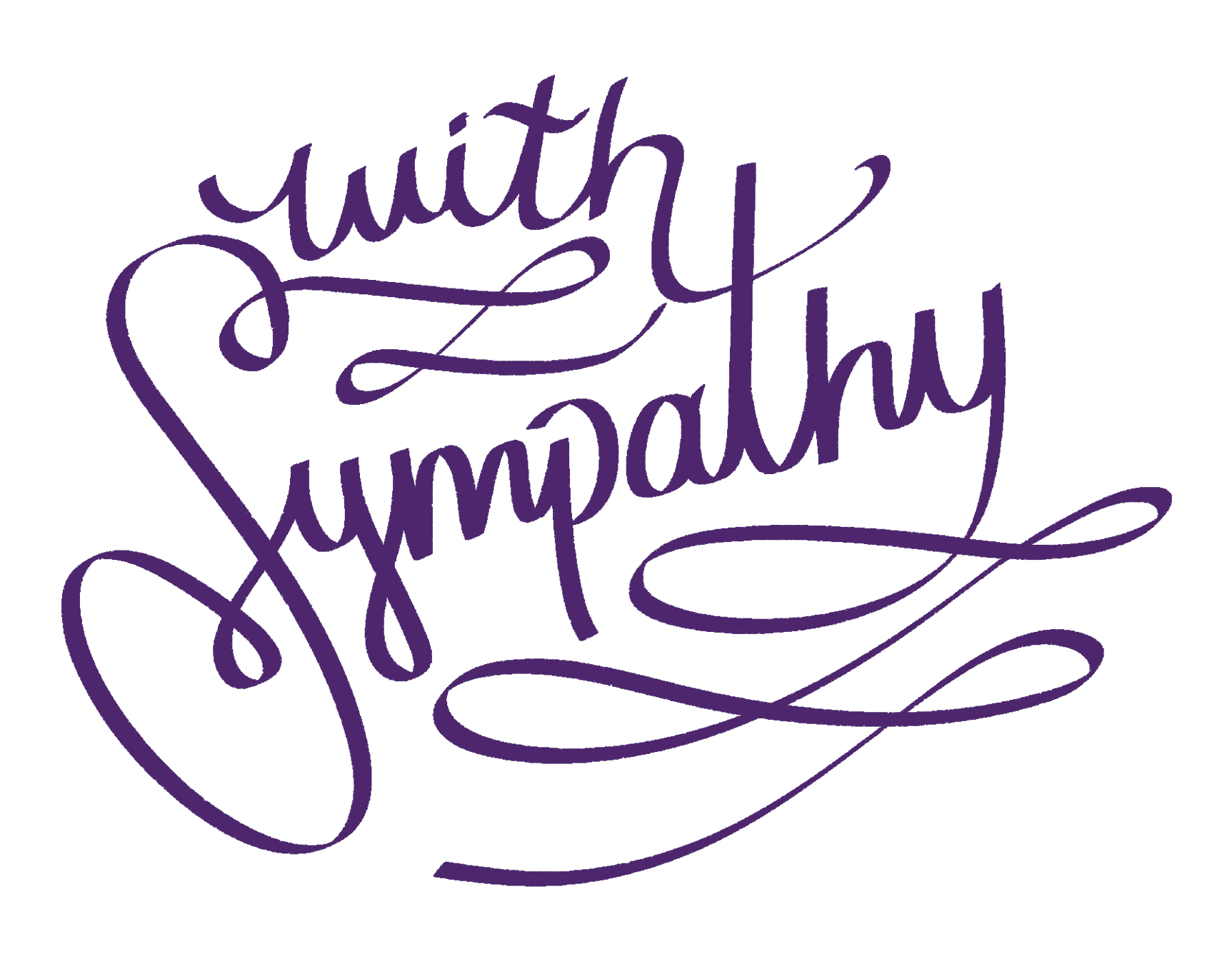 With Sympathy