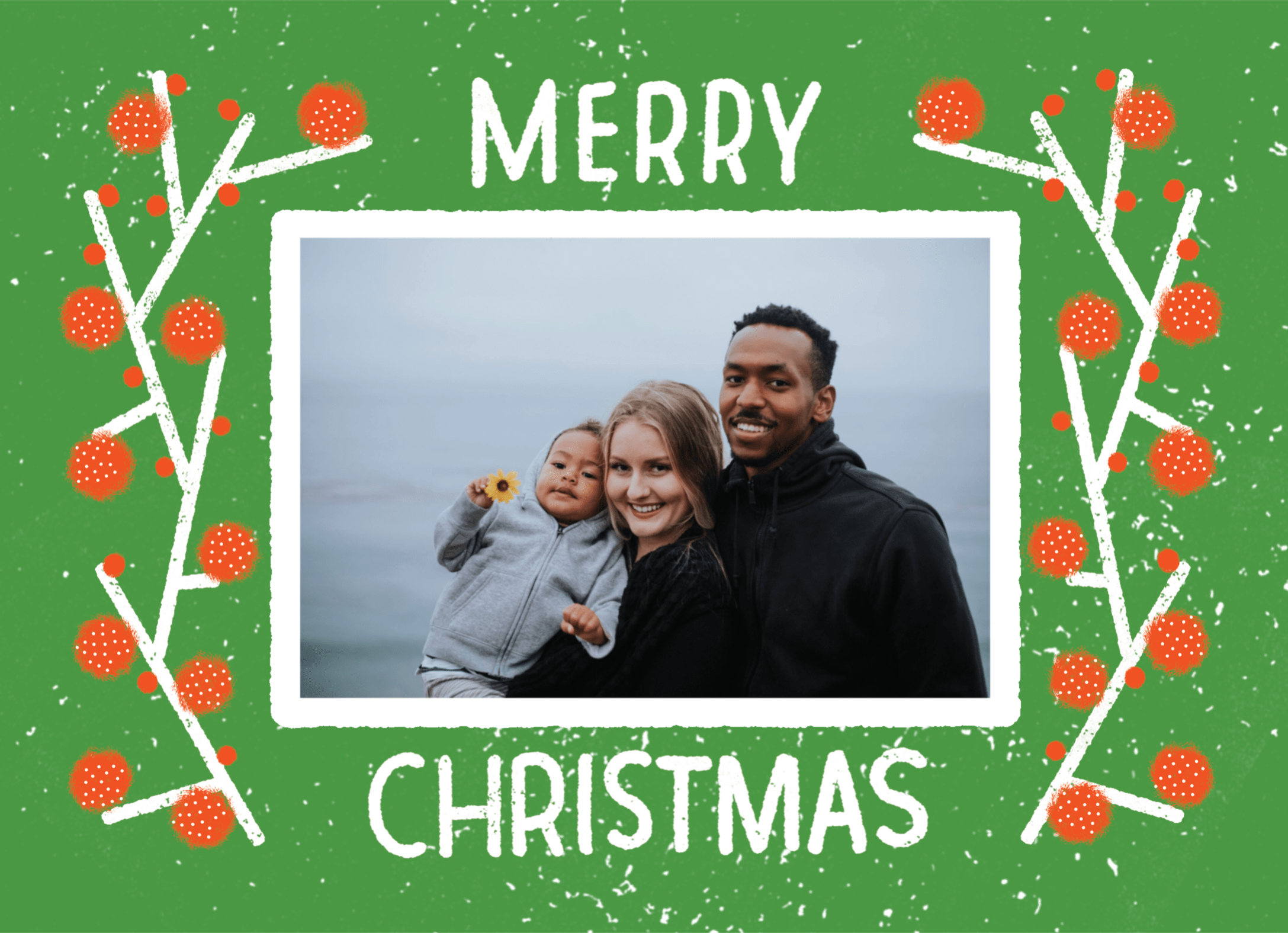 Christmas Frame Green
