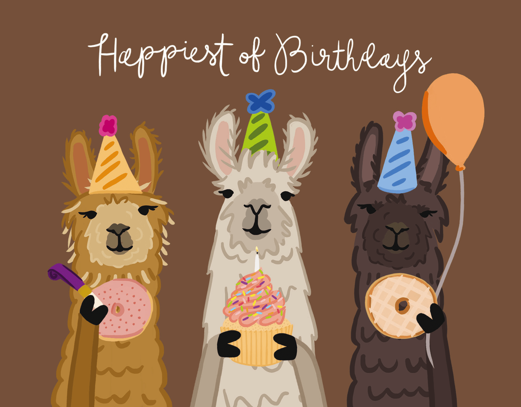 Llama Birthday