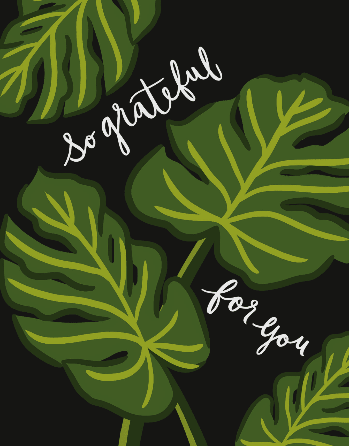 Monstera Grateful