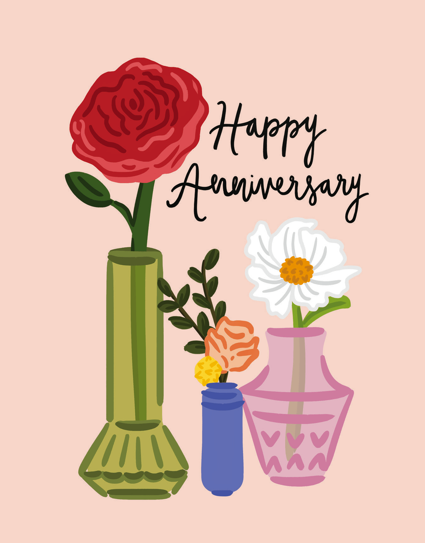Anniversary Vases