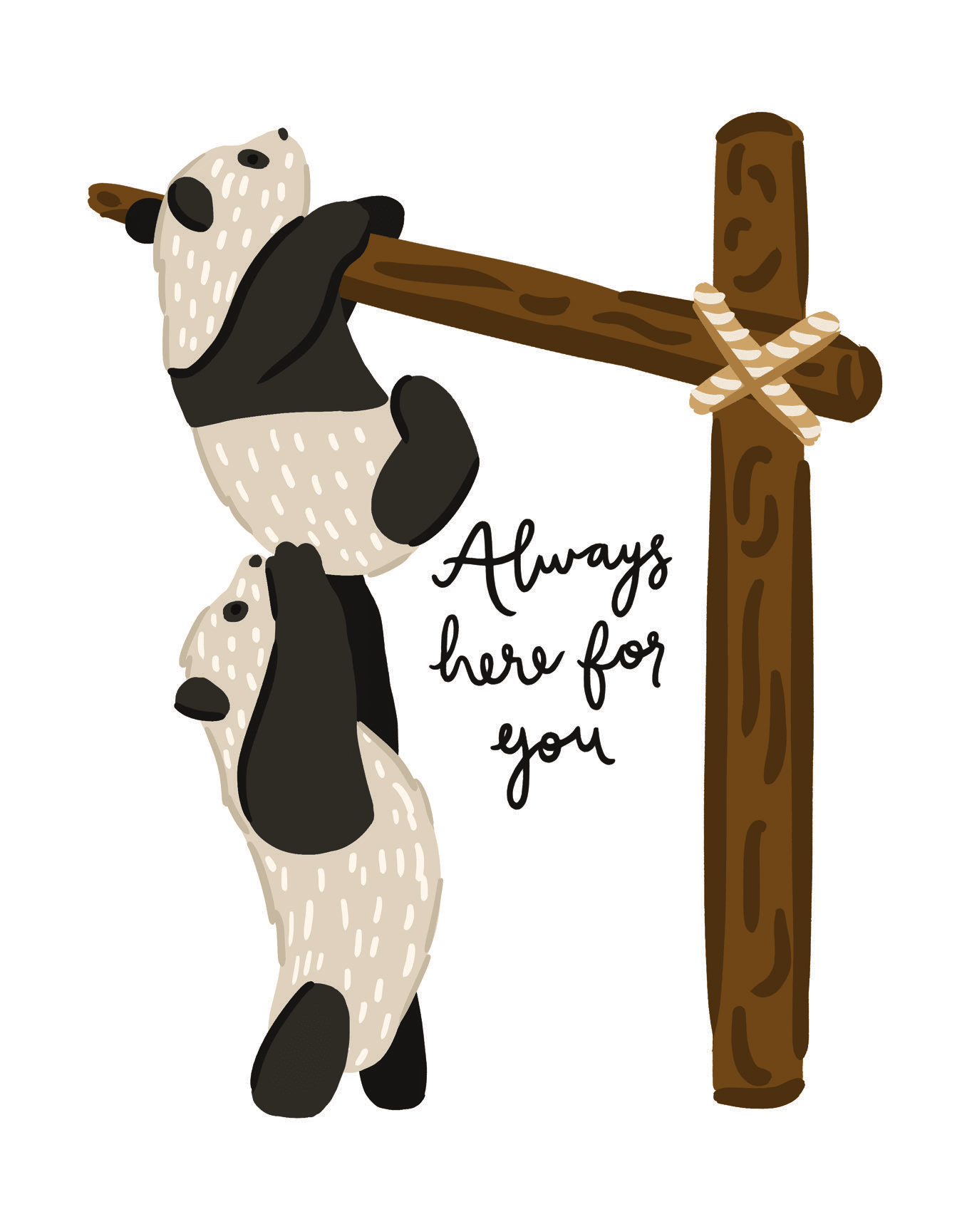 Panda Always Here