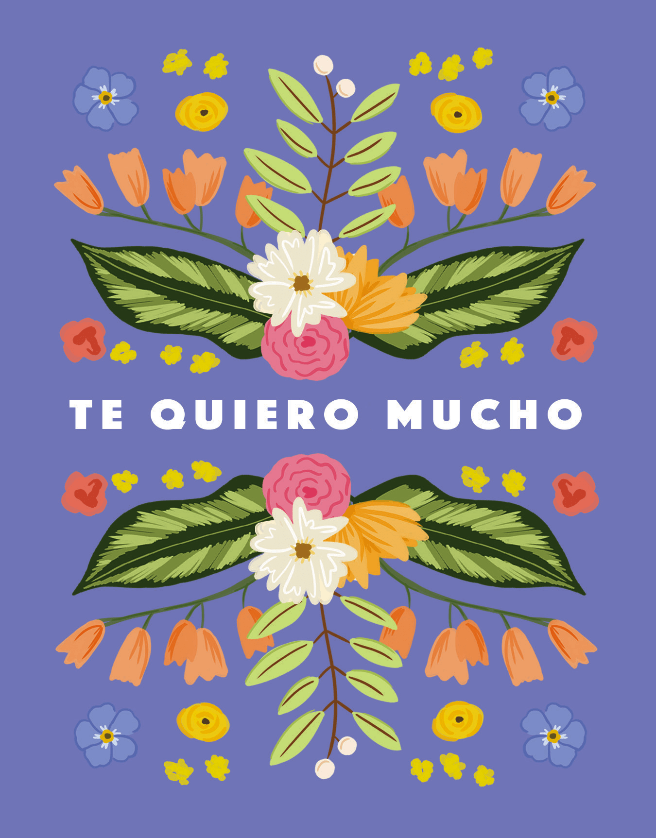 Floral Te Quiero