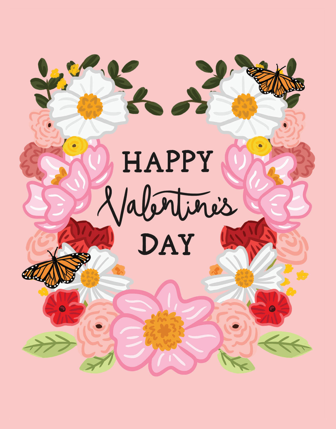 Floral Valentine