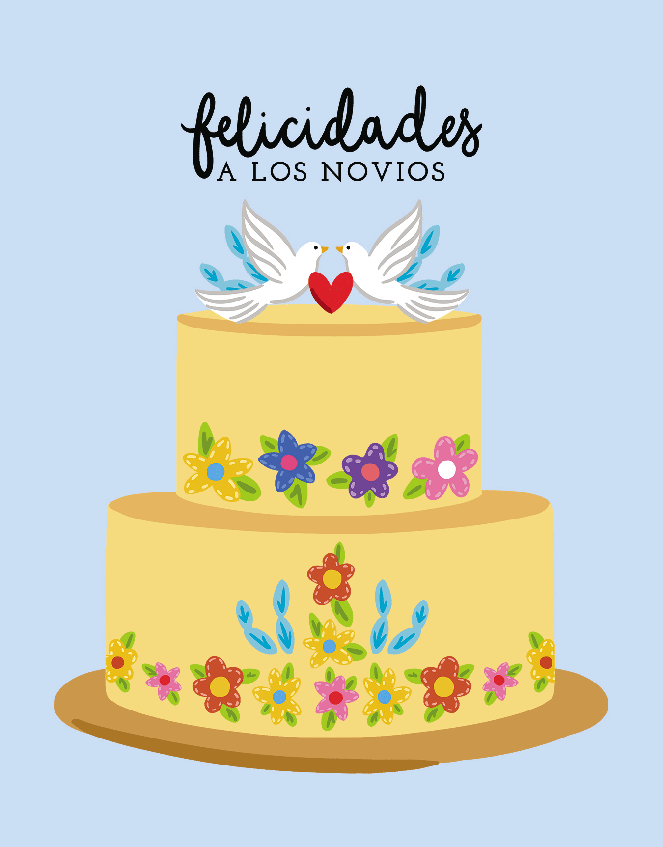 Novios Cake