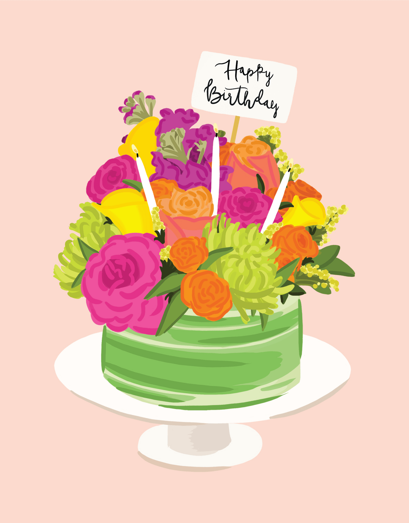 Floral Cake