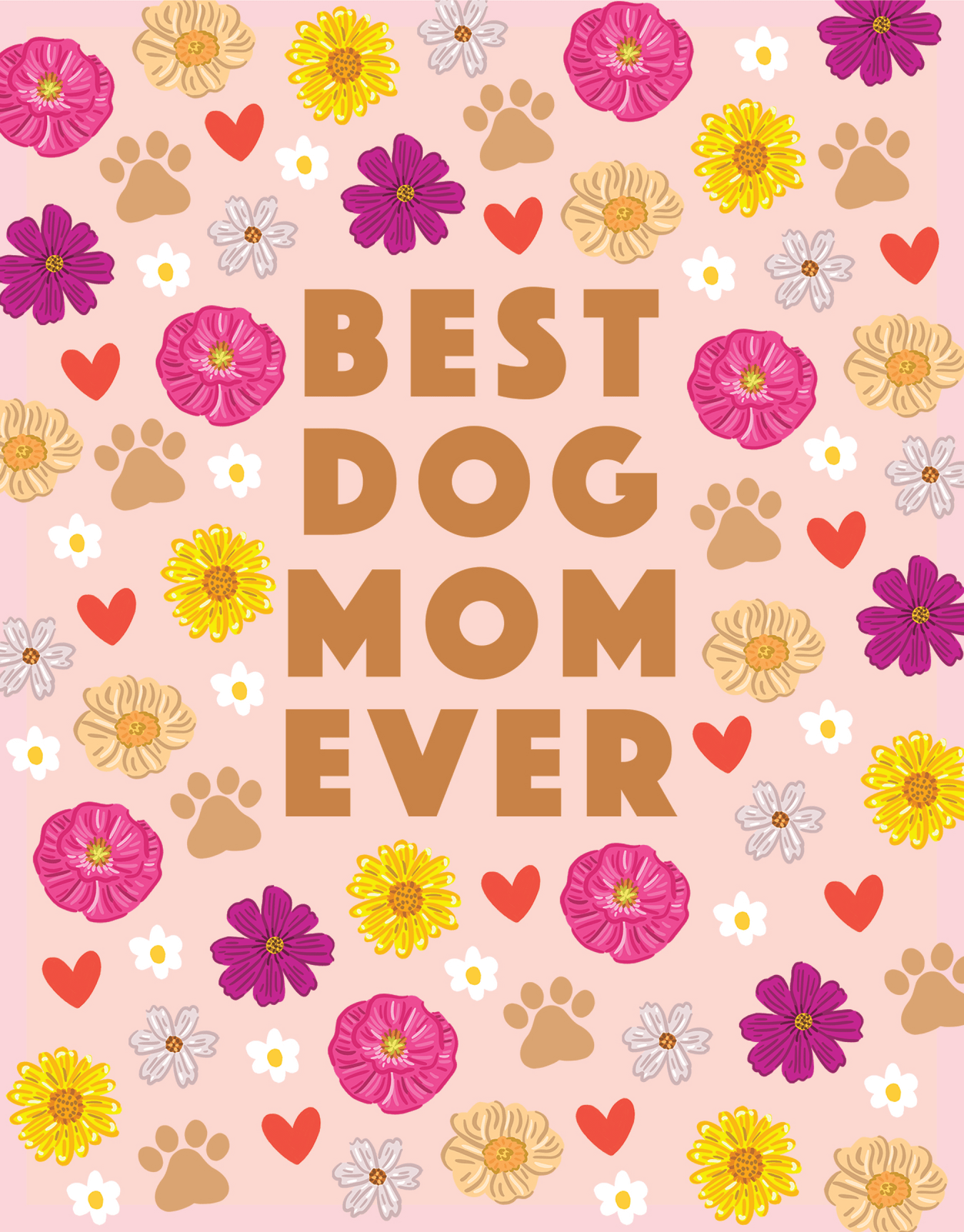 Dog Mom Floral