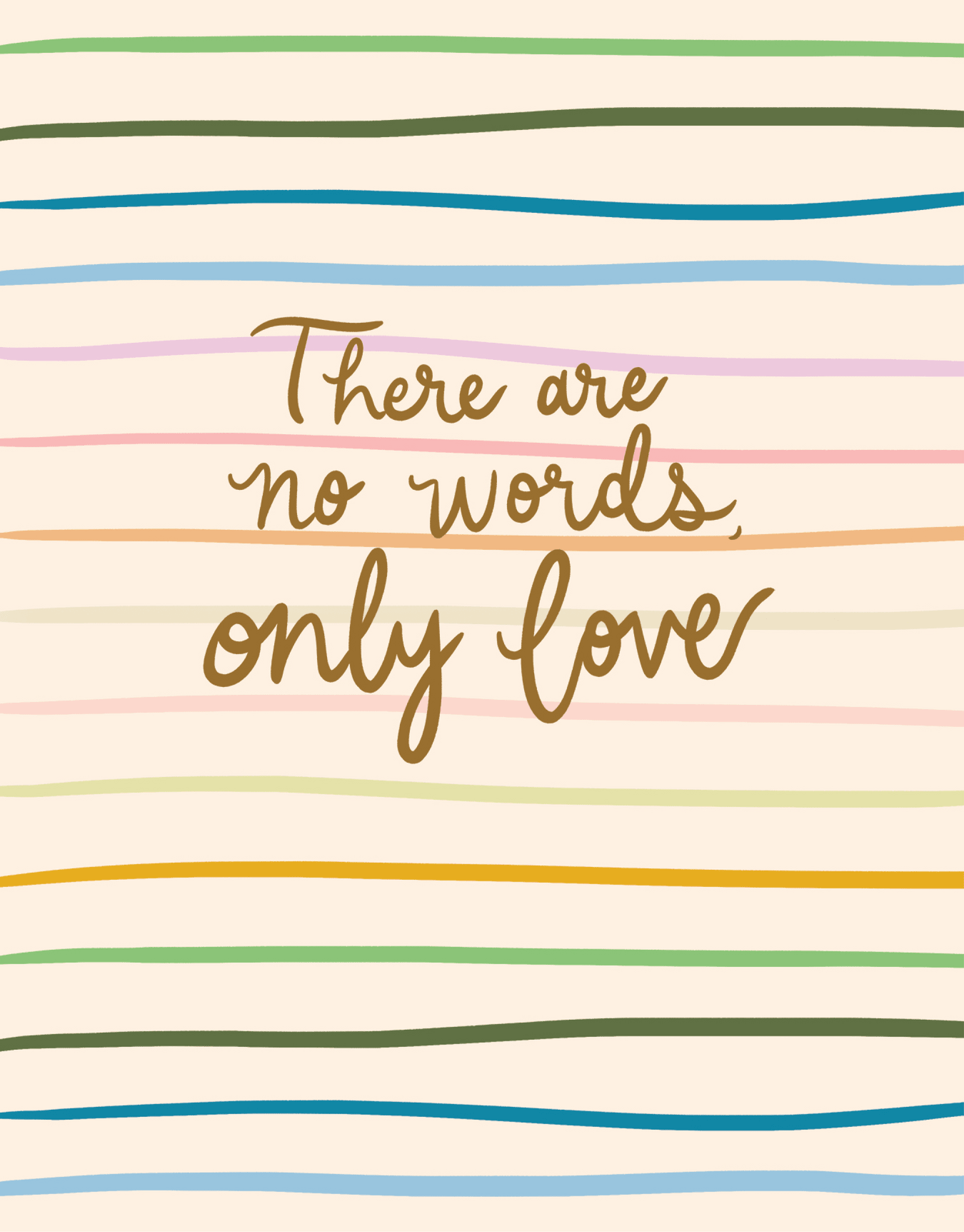 No Words Only Love