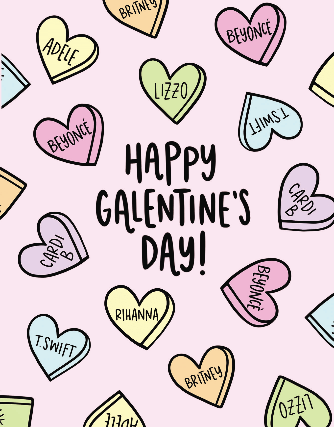 Galentine's Day Celebs