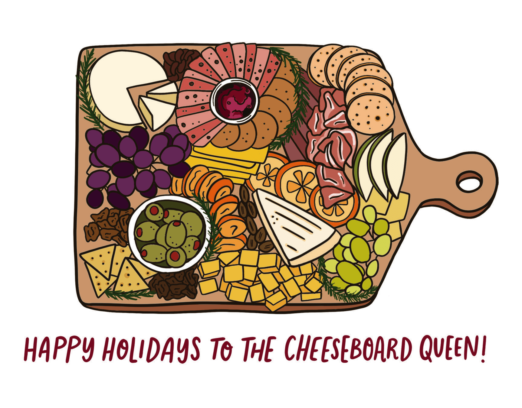 Cheeseboard Queen