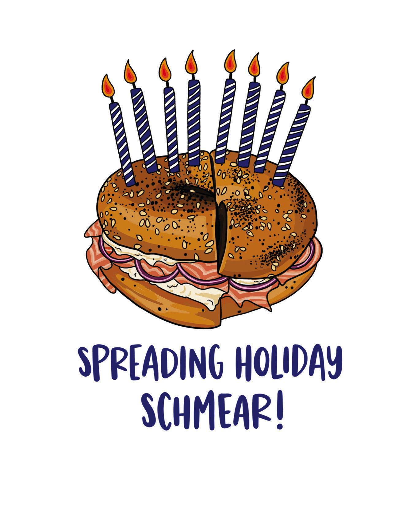 Hanukkah Bagel Schmear