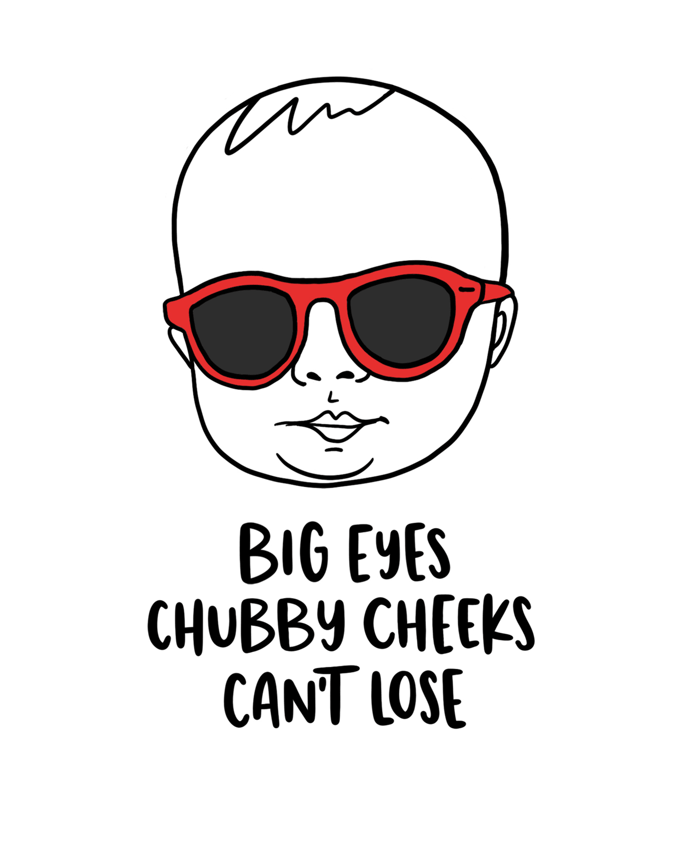 Big Eyes Chubby Cheeks