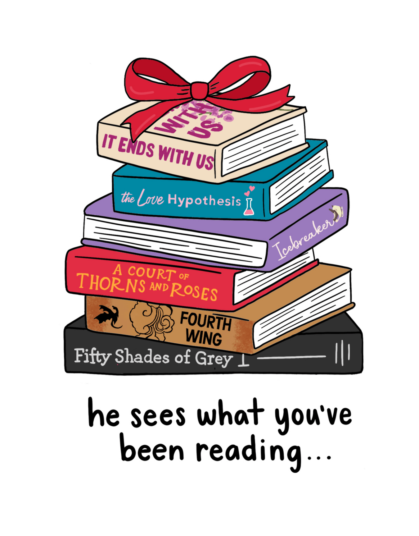 He Sees What You've Been Reading