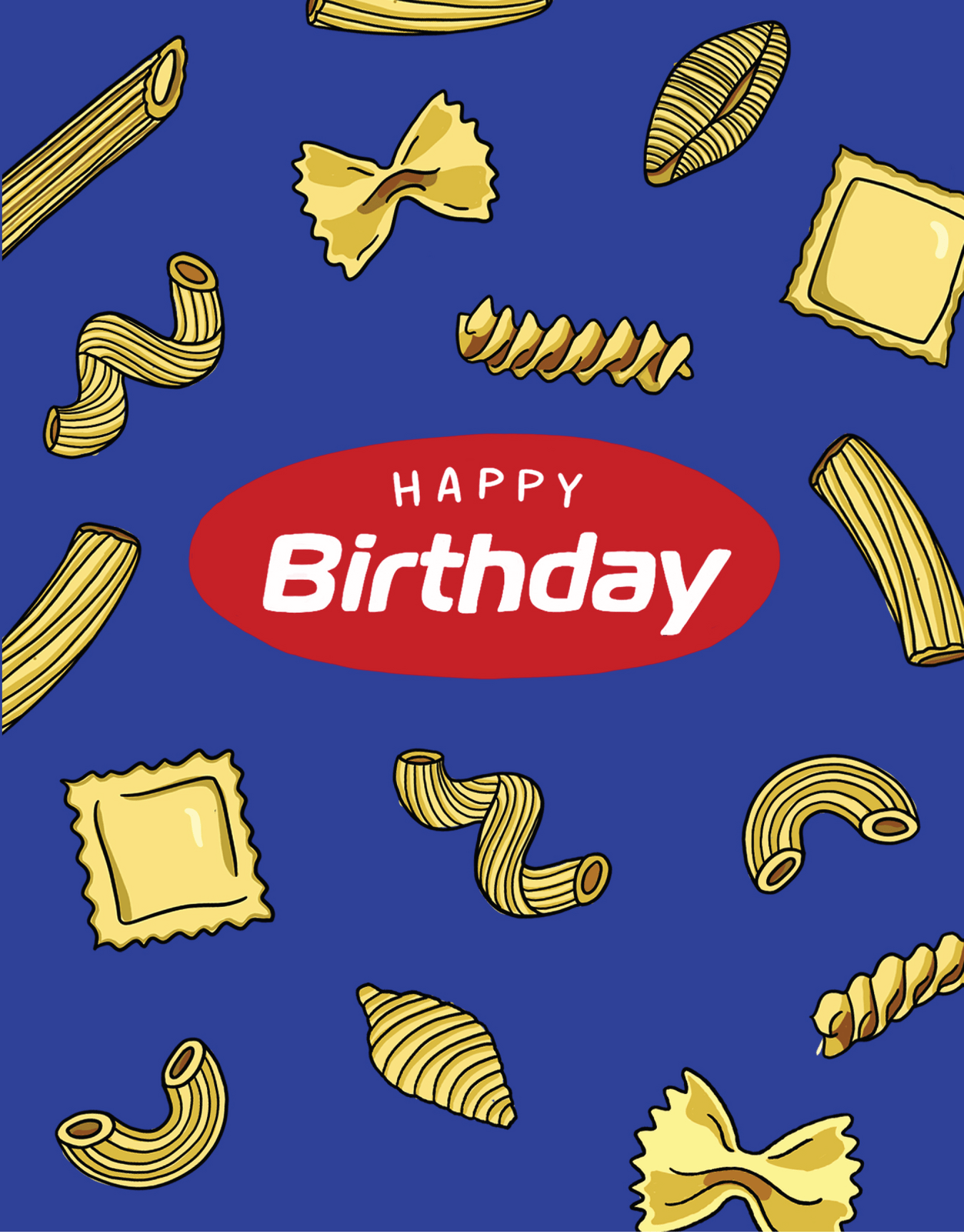 Pasta Birthday