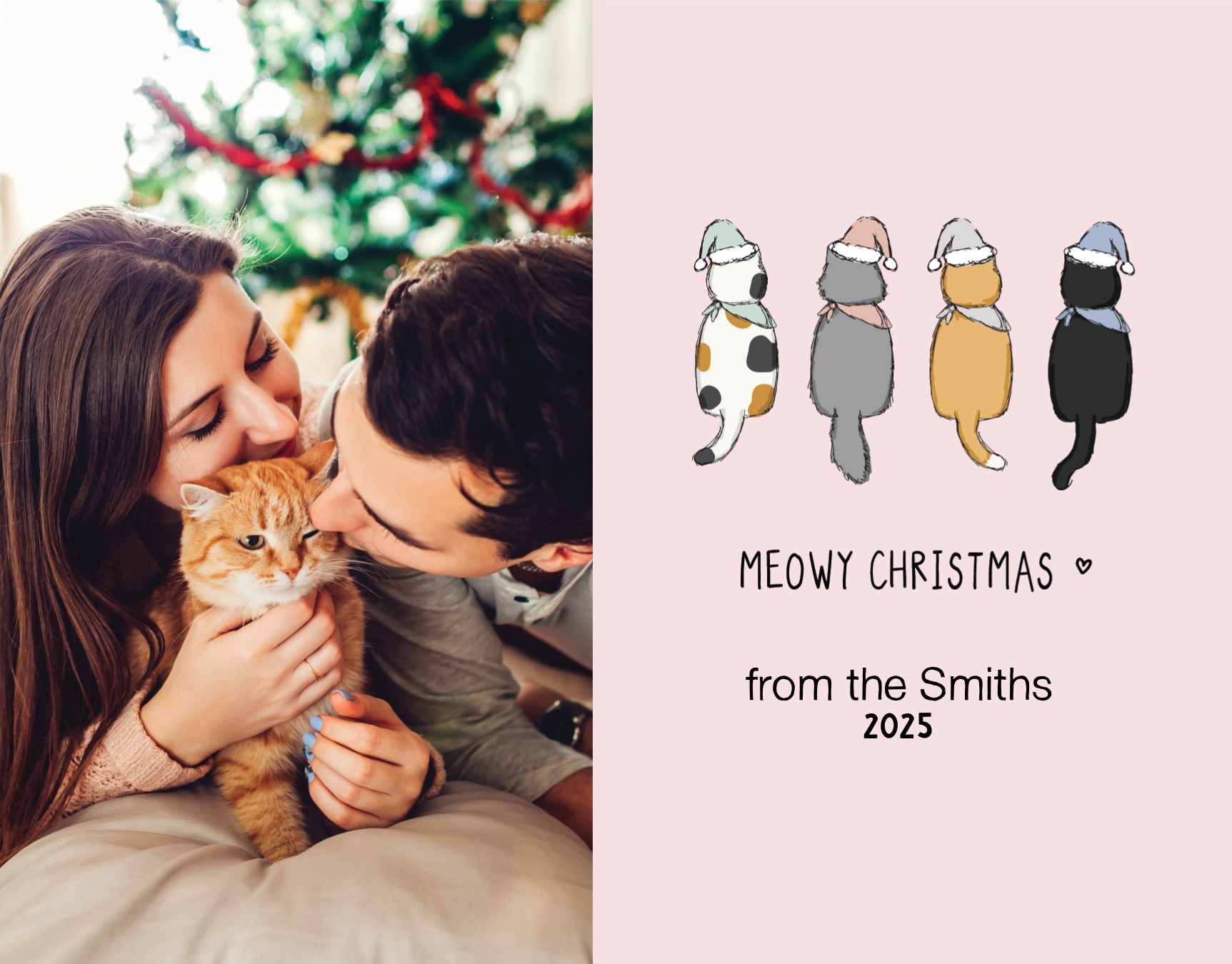 Pink Meowy Christmas