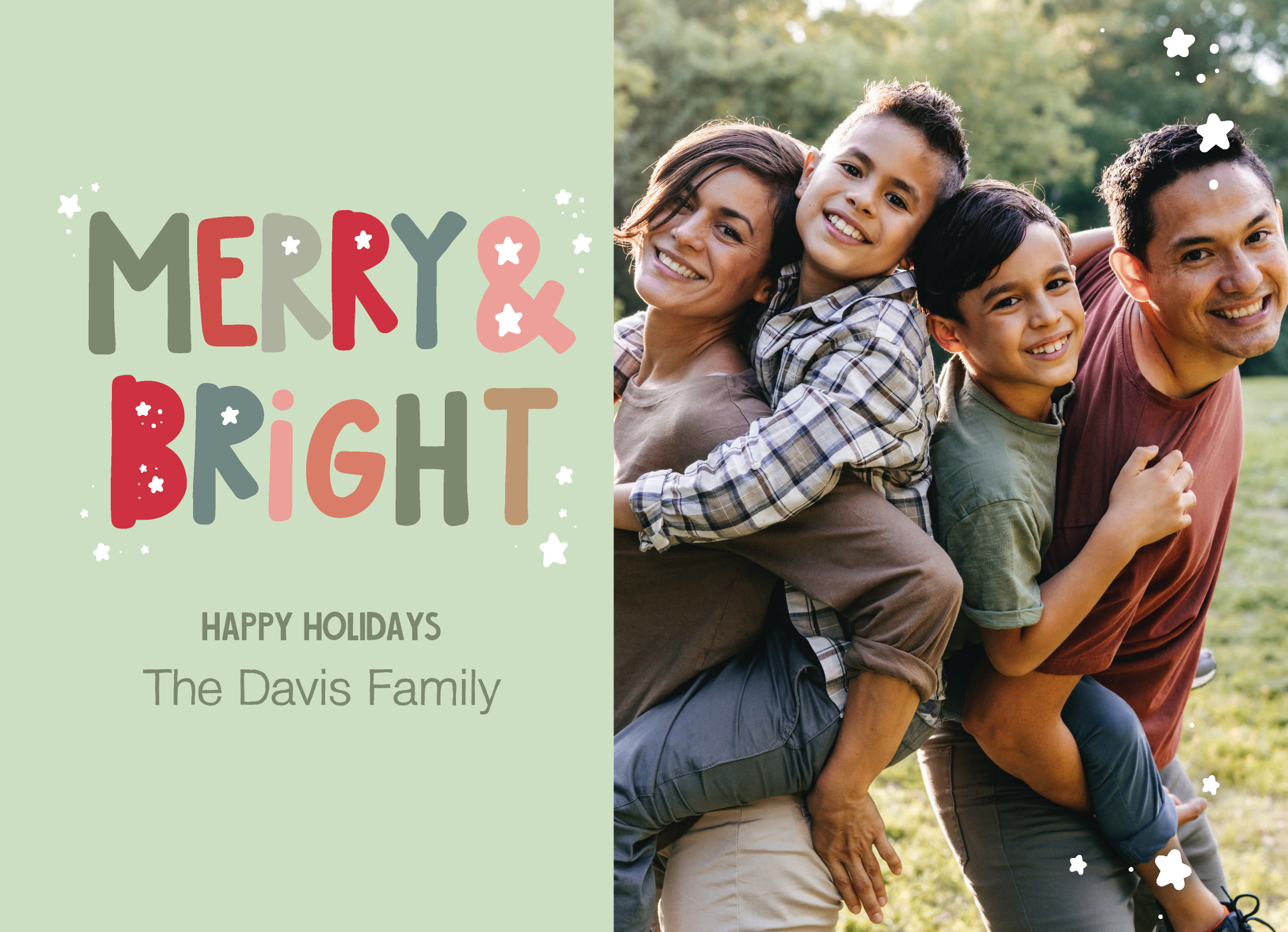 Merry And Bright Green
