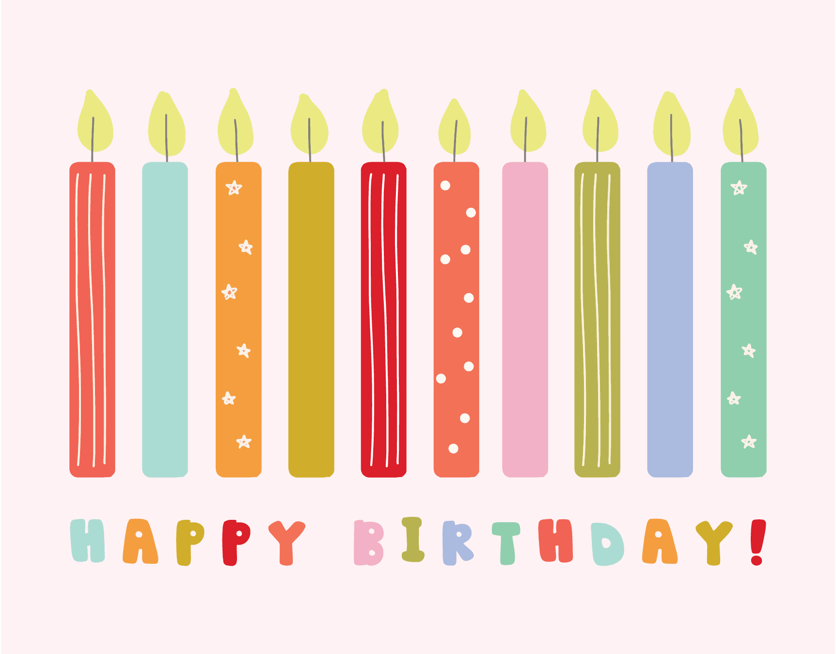 Birthday Candles