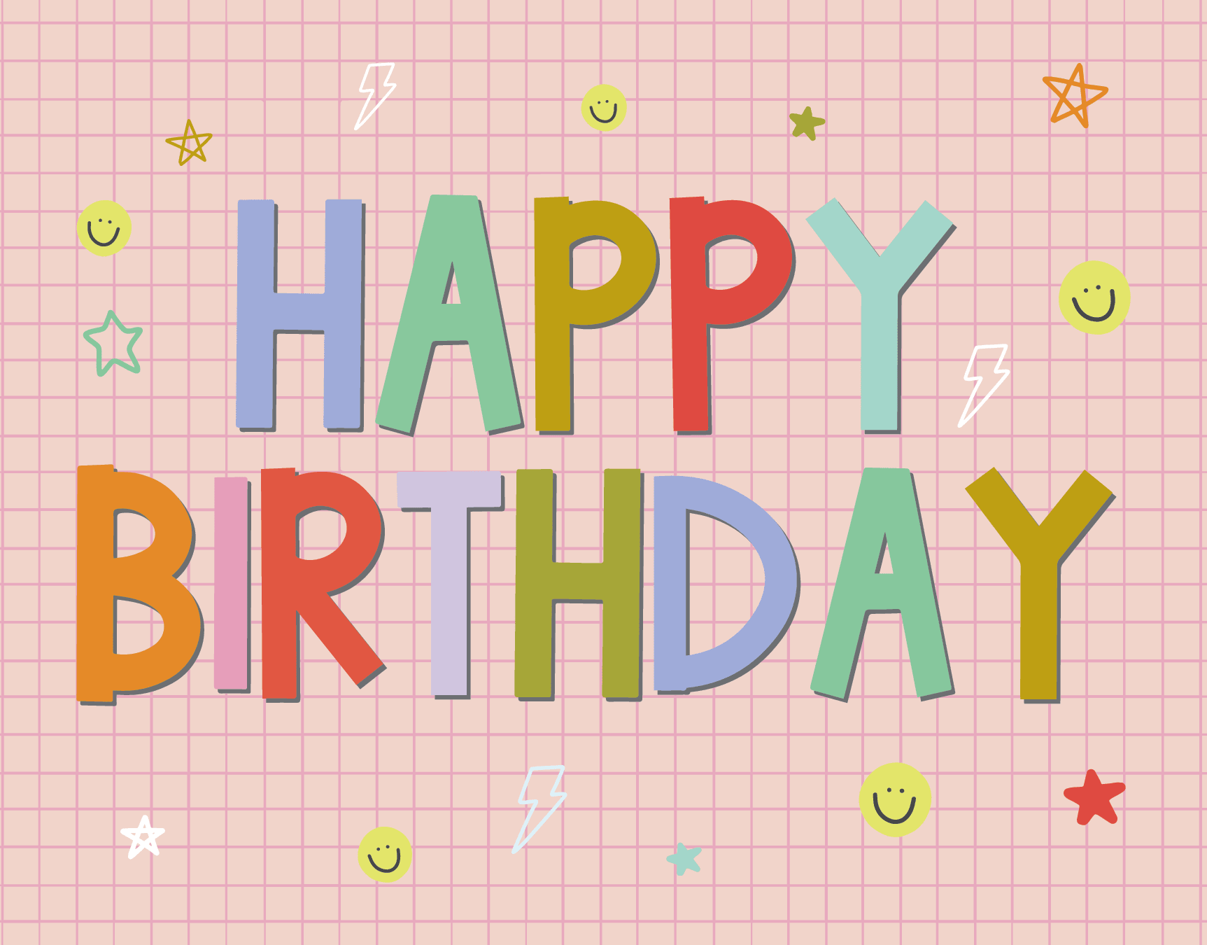 Birthday Grid