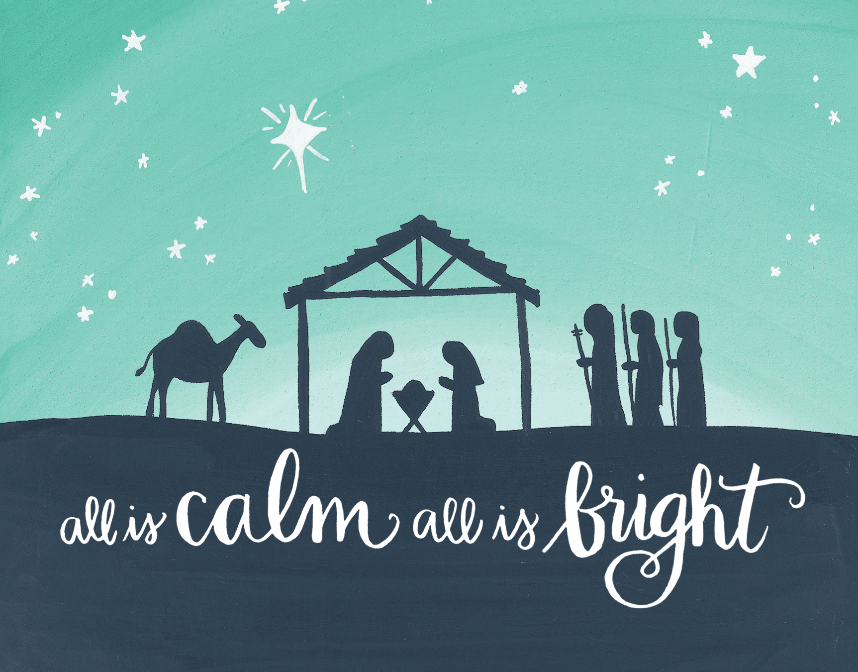 All Is Calm Manger