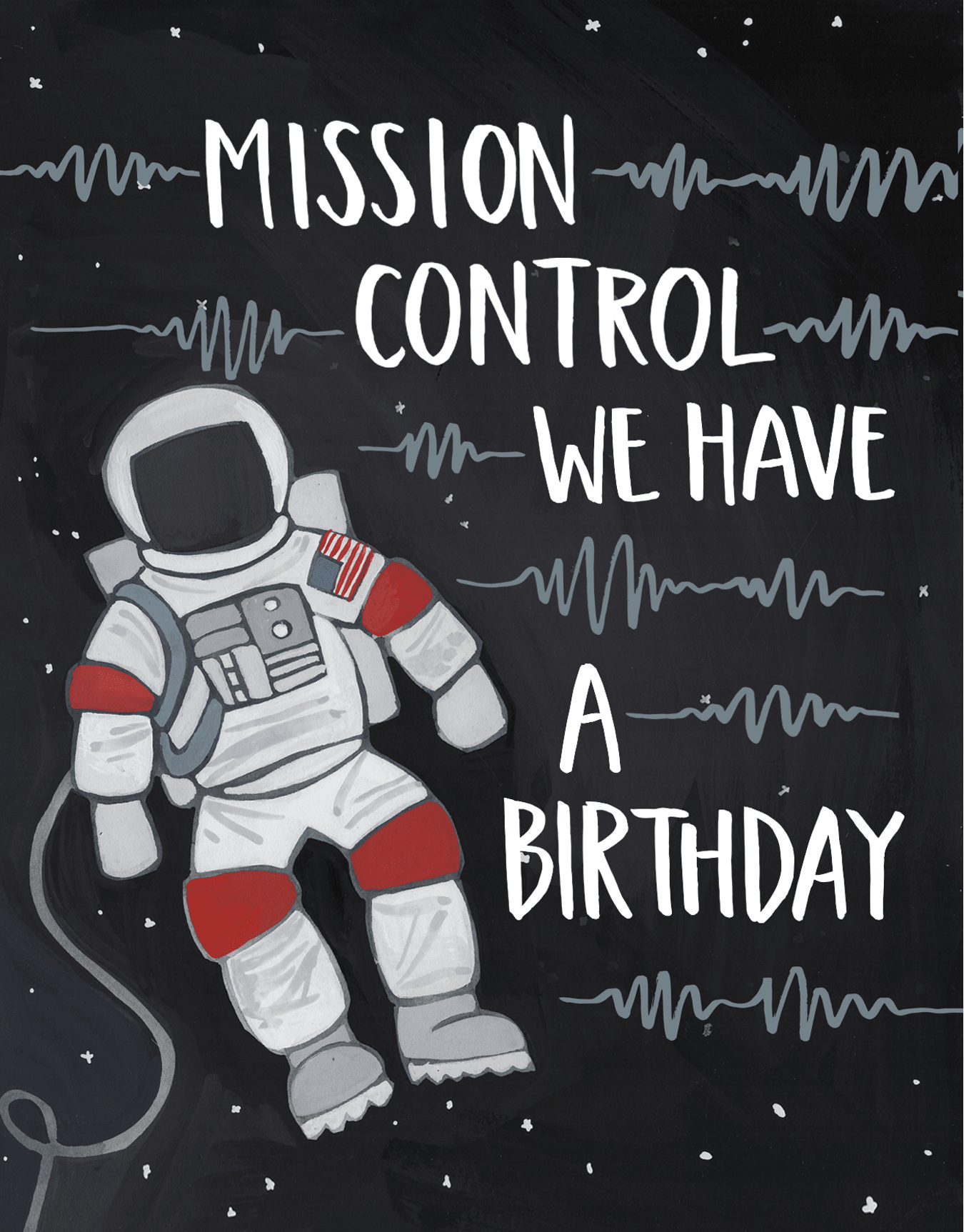 Birthday Astronaut