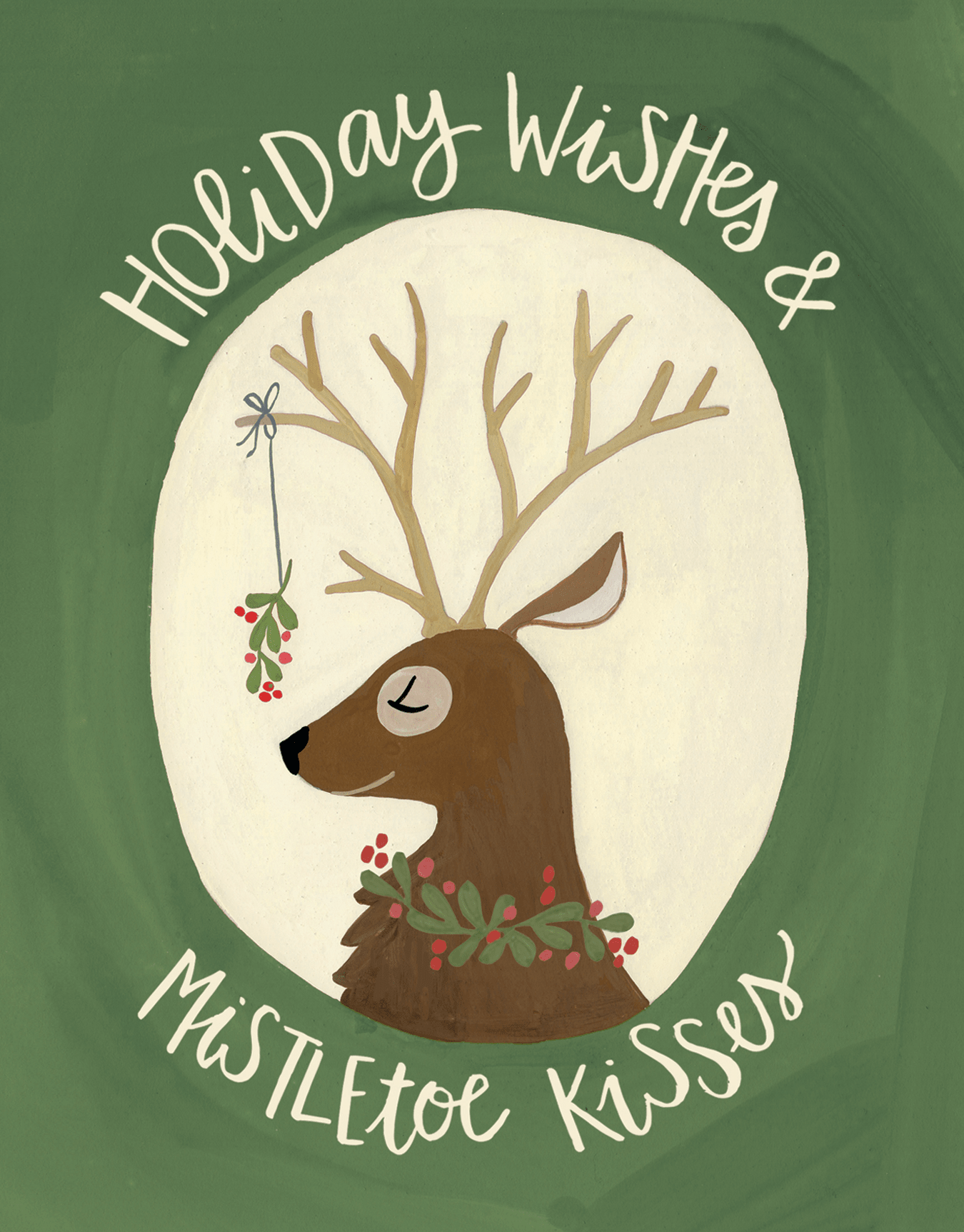 Mistletoe Reindeer