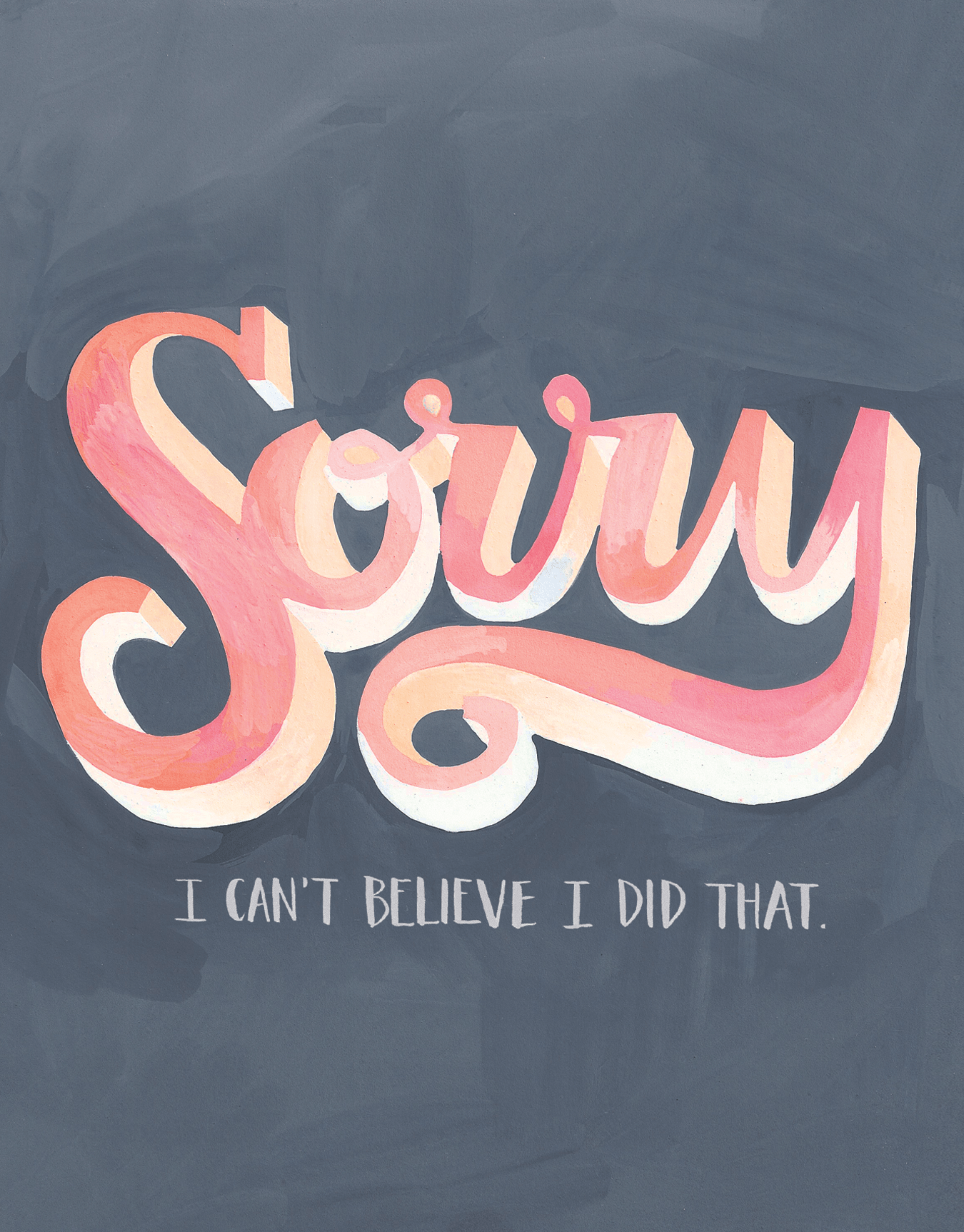 Sorry 
