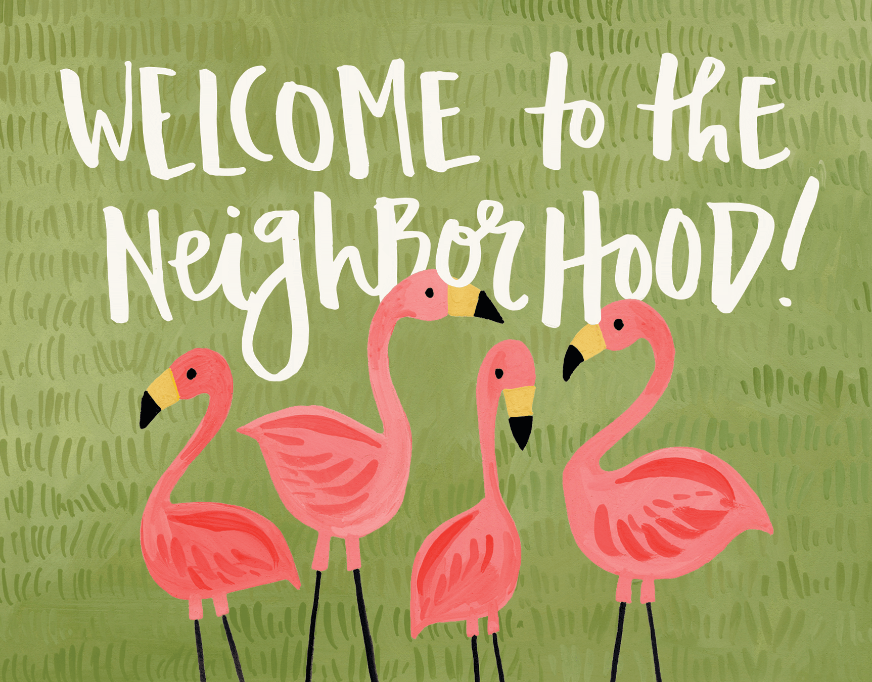 Welcome Flamingos