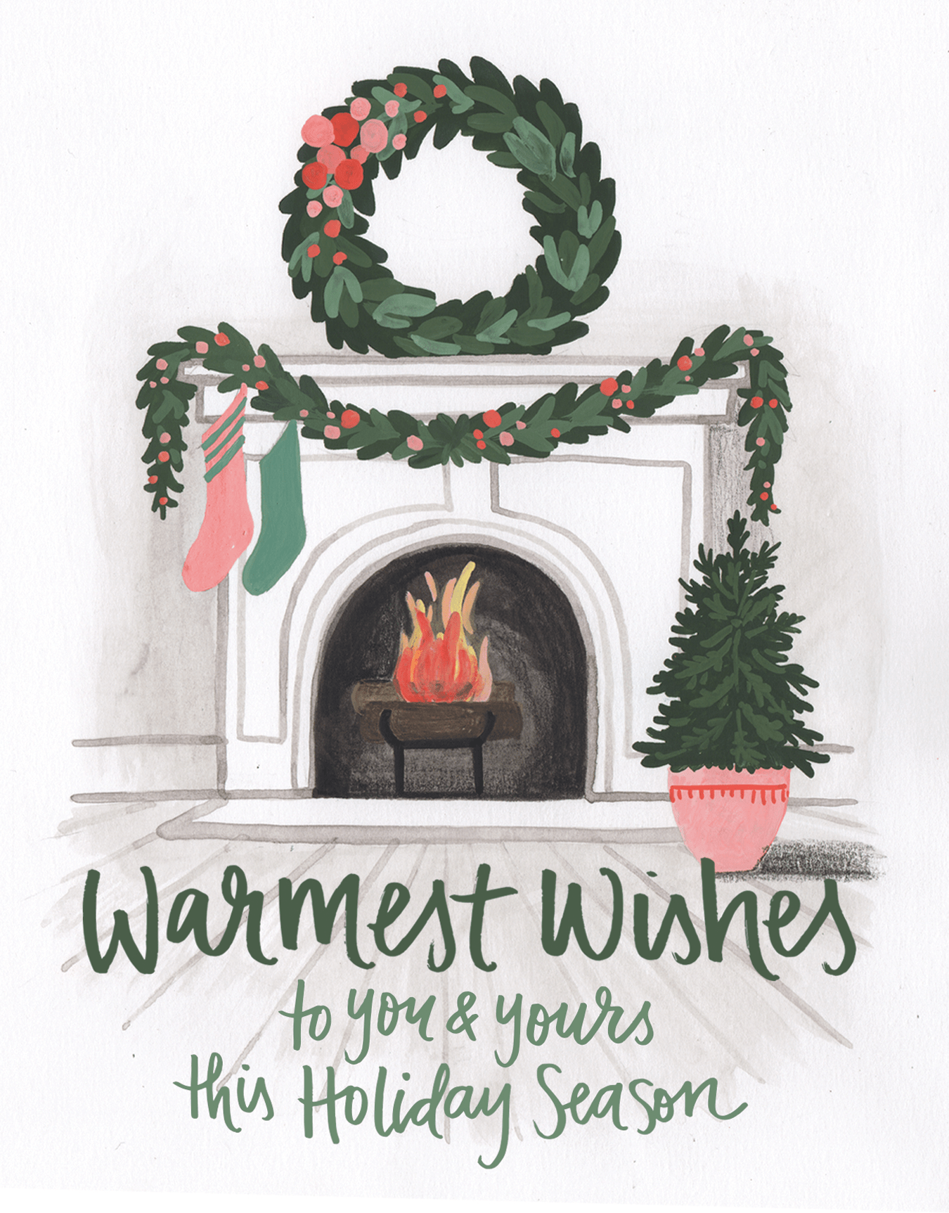 Warmest Wishes Fireplace