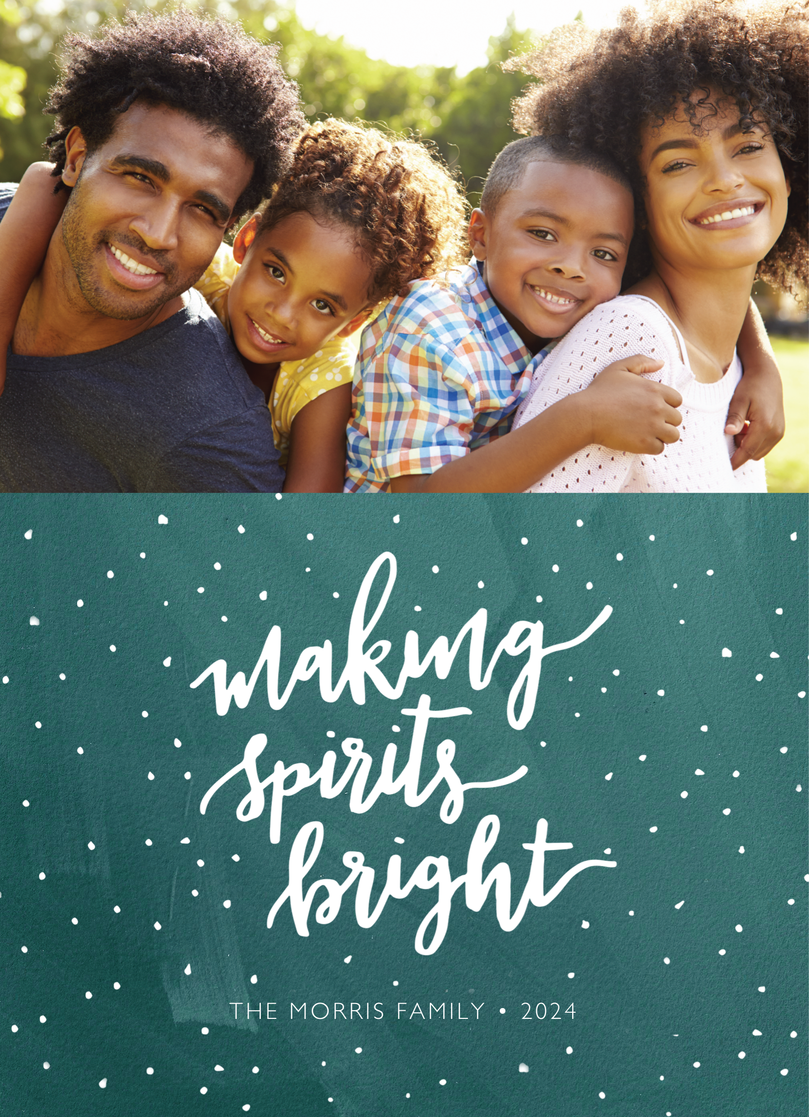 Making Spirits Bright Green