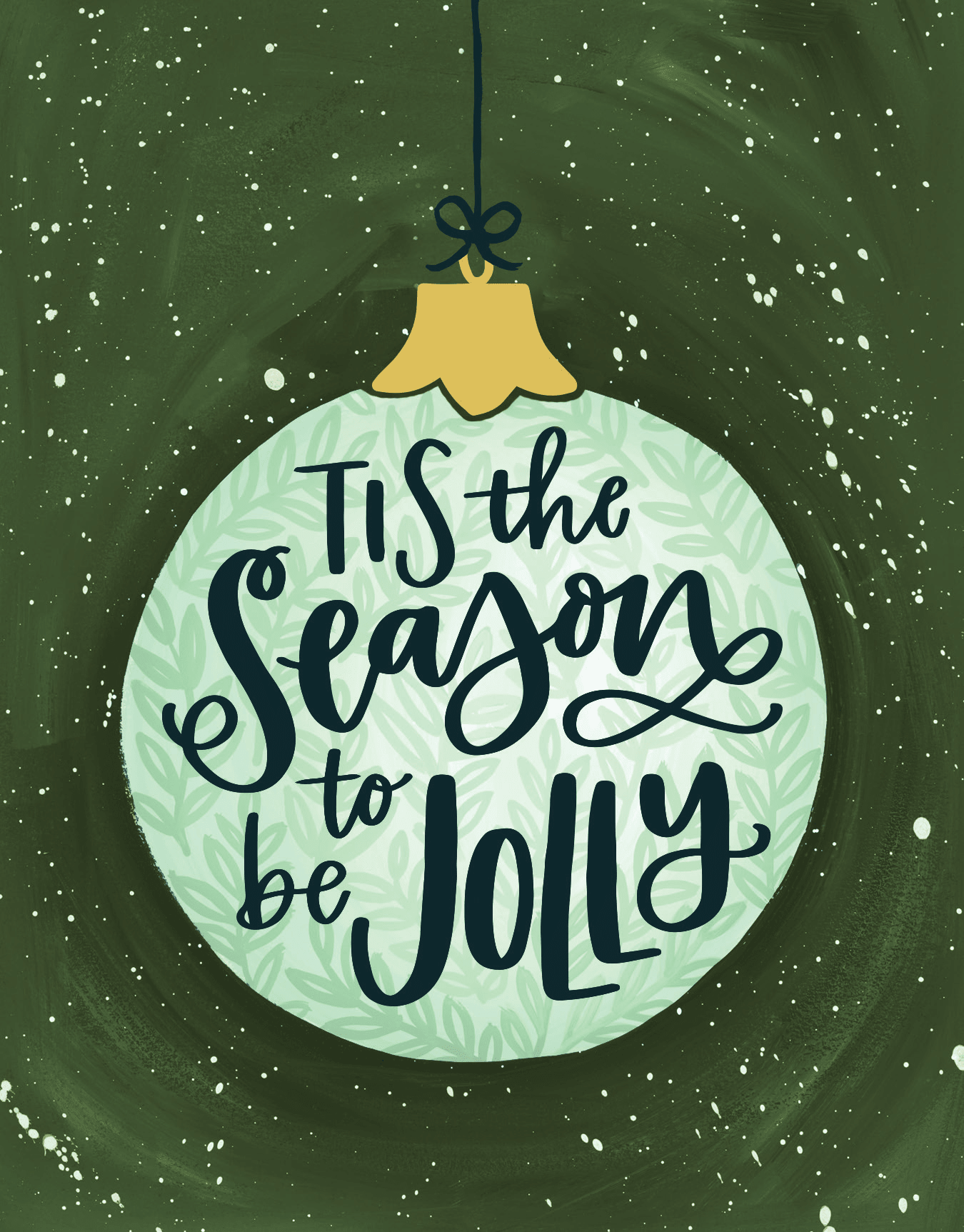 Jolly Ornament 