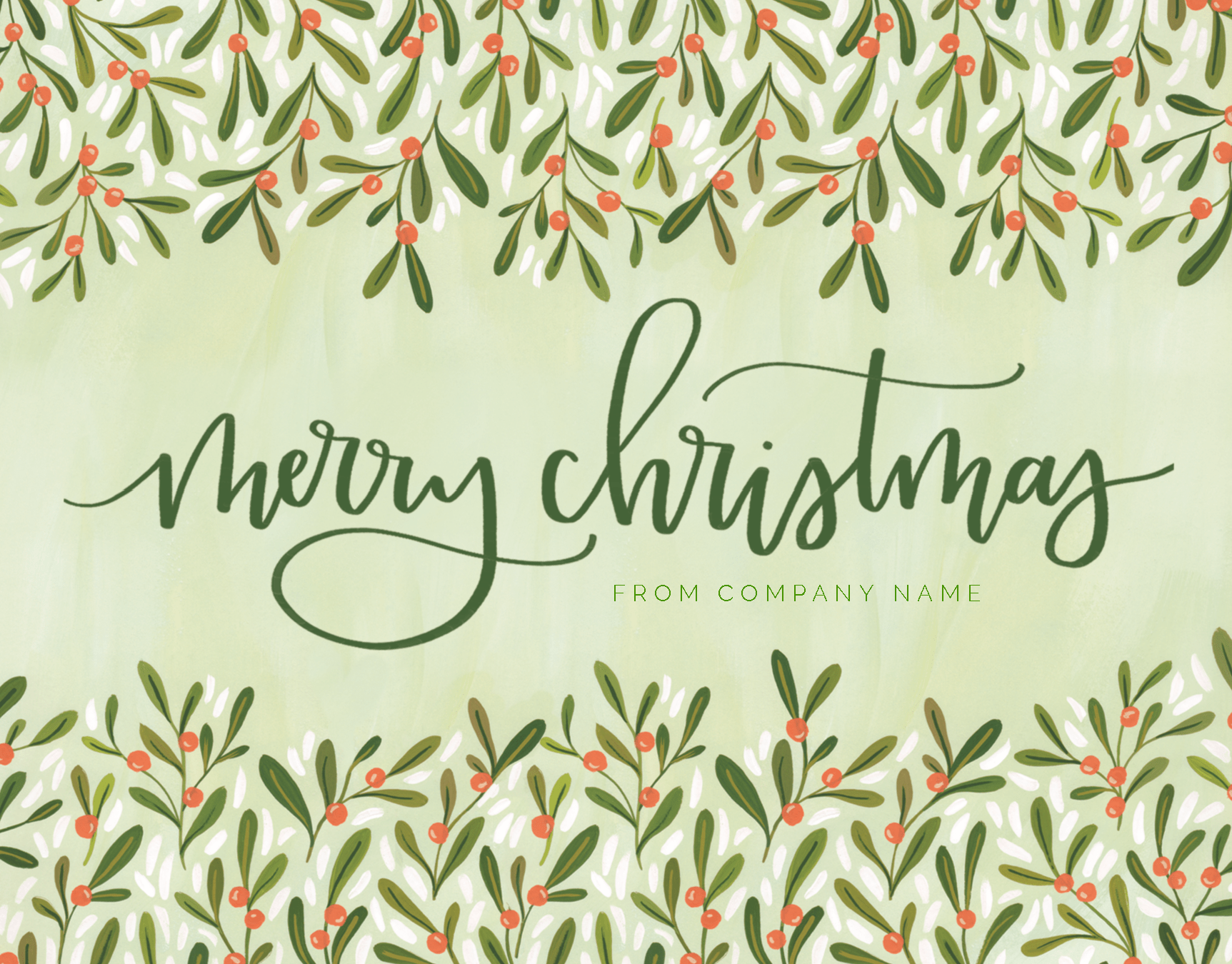 Tiny Floral Christmas