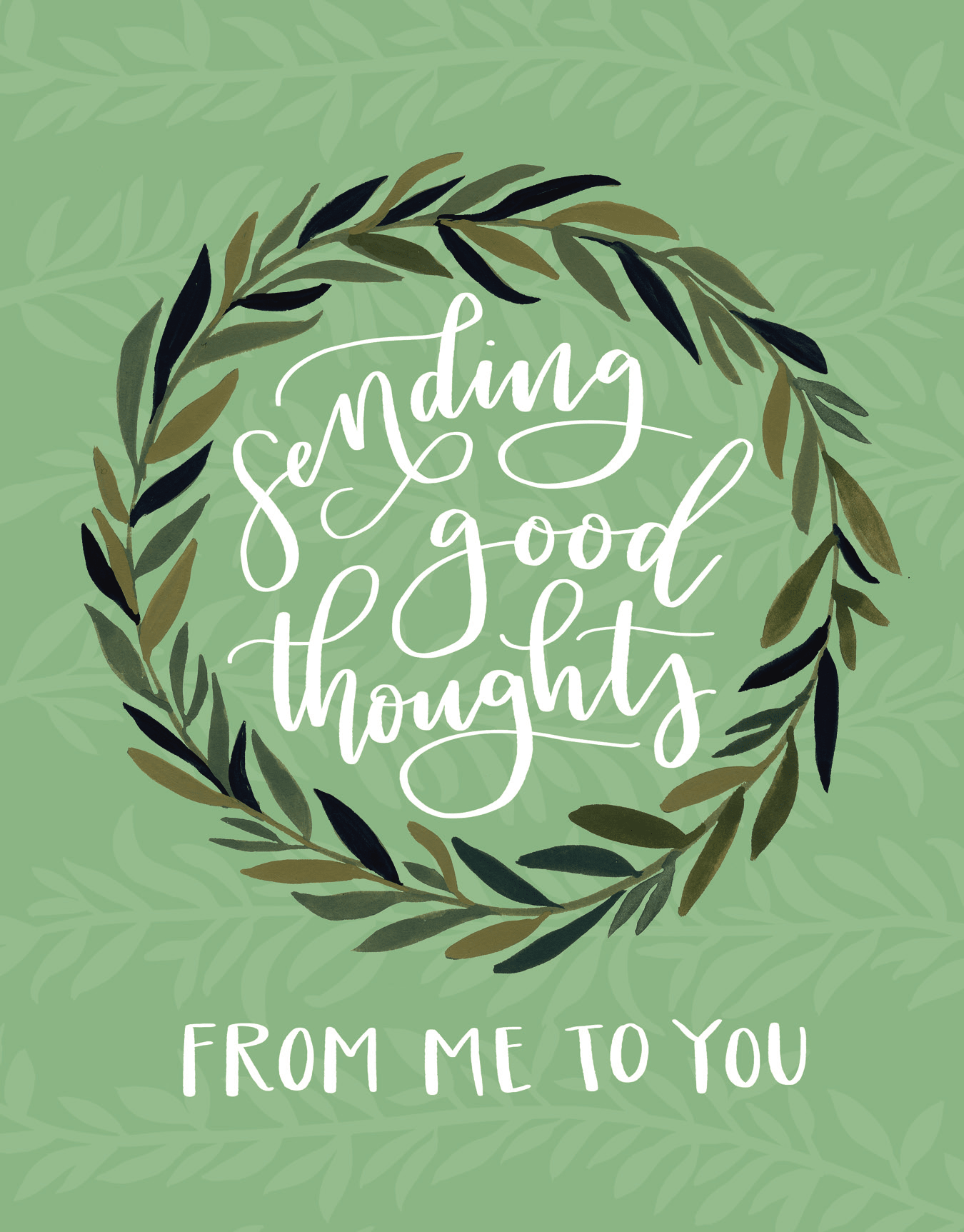 Good Thoughts Wreath