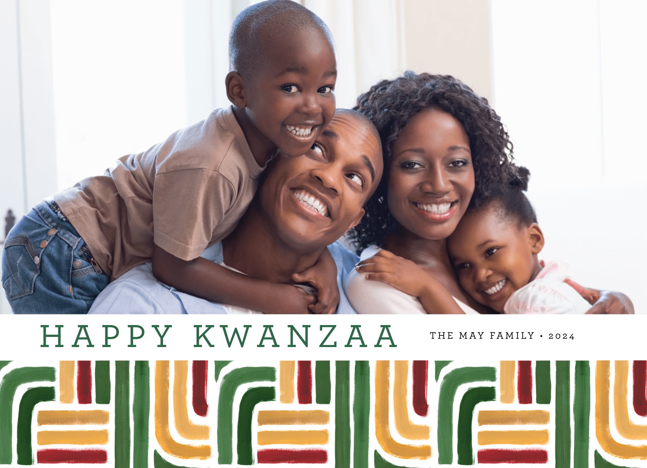 Kwanzaa Stripes