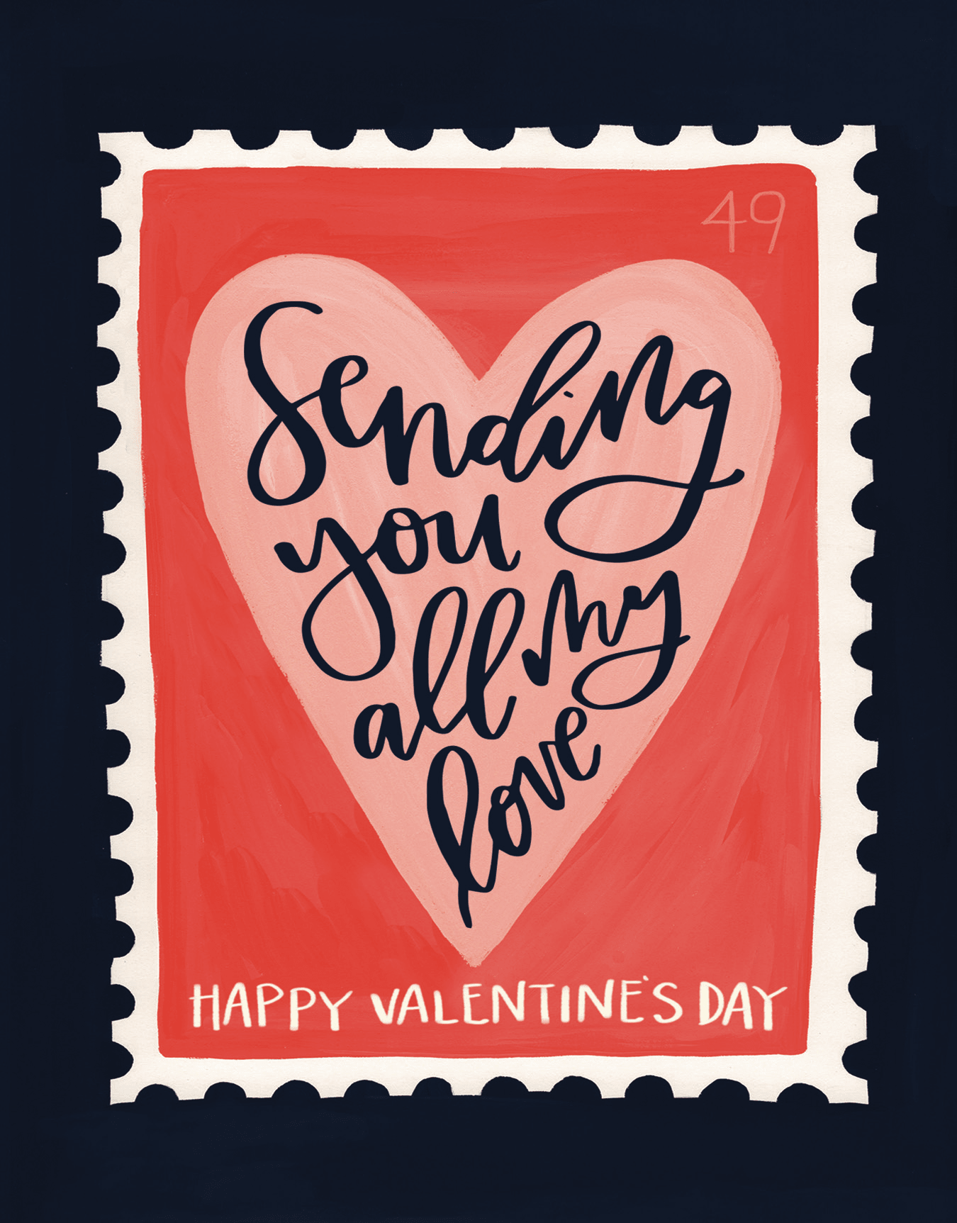Valentine Stamp