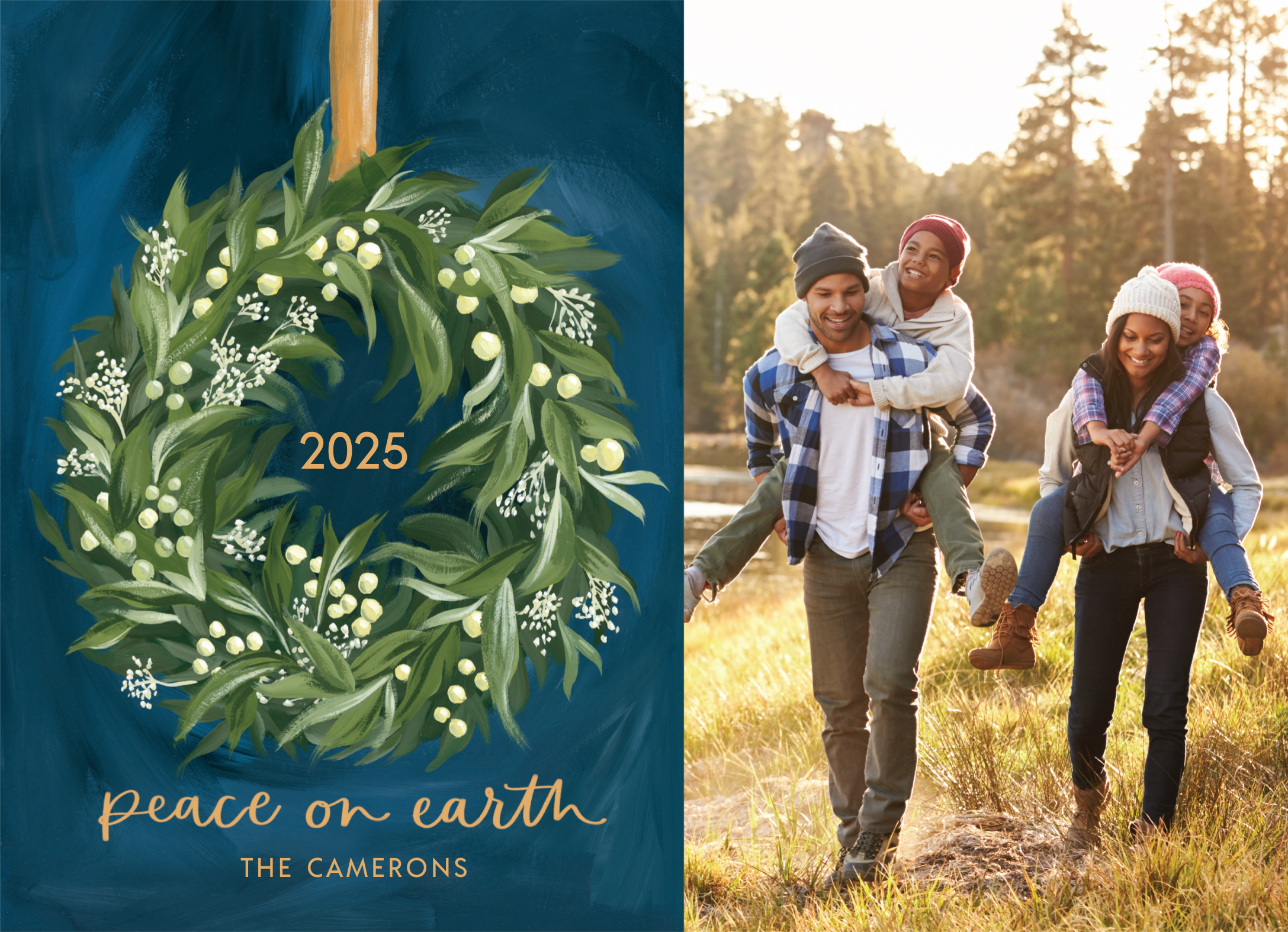 Peace On Earth Wreath