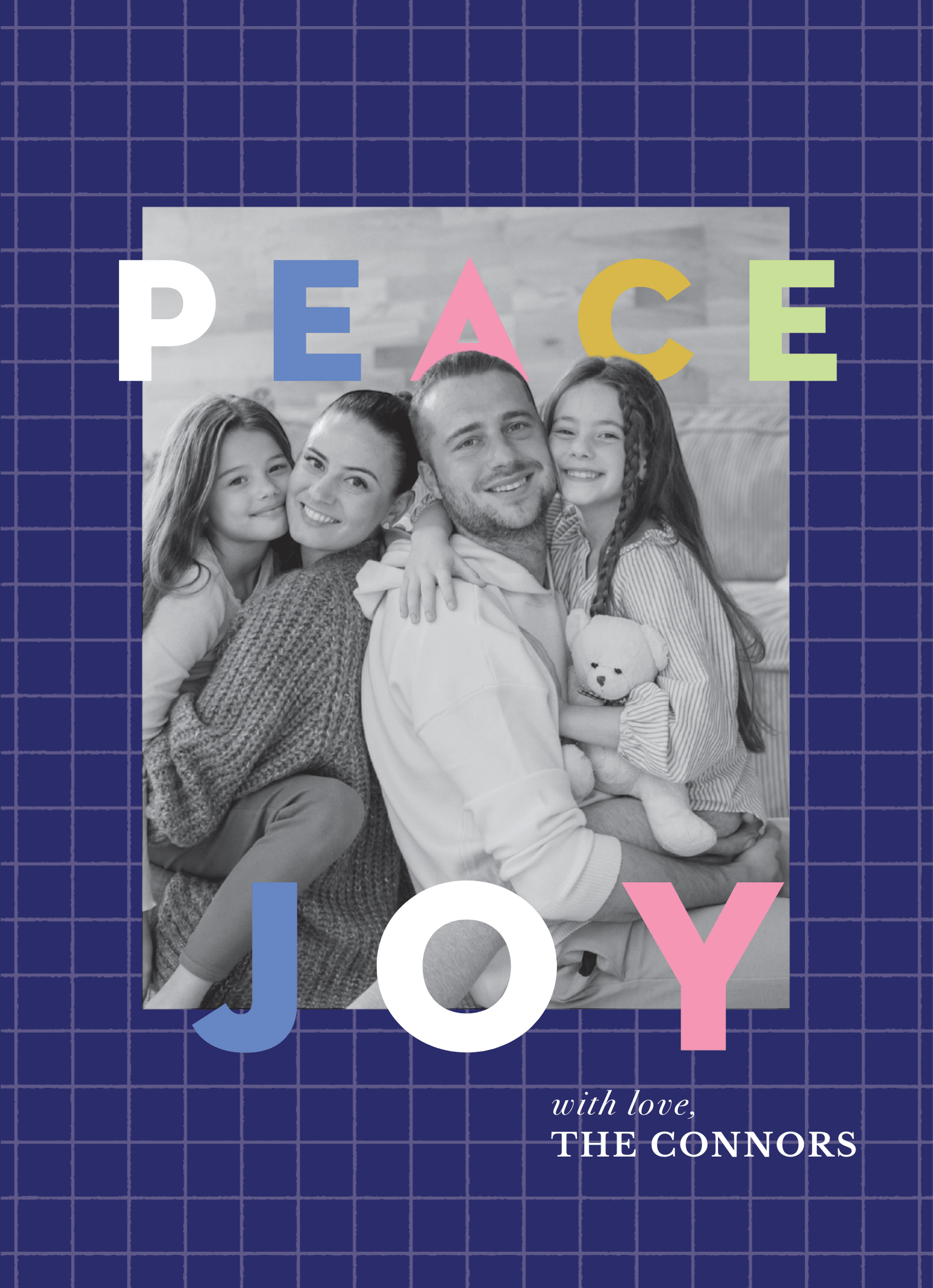 Peace Grid Frame