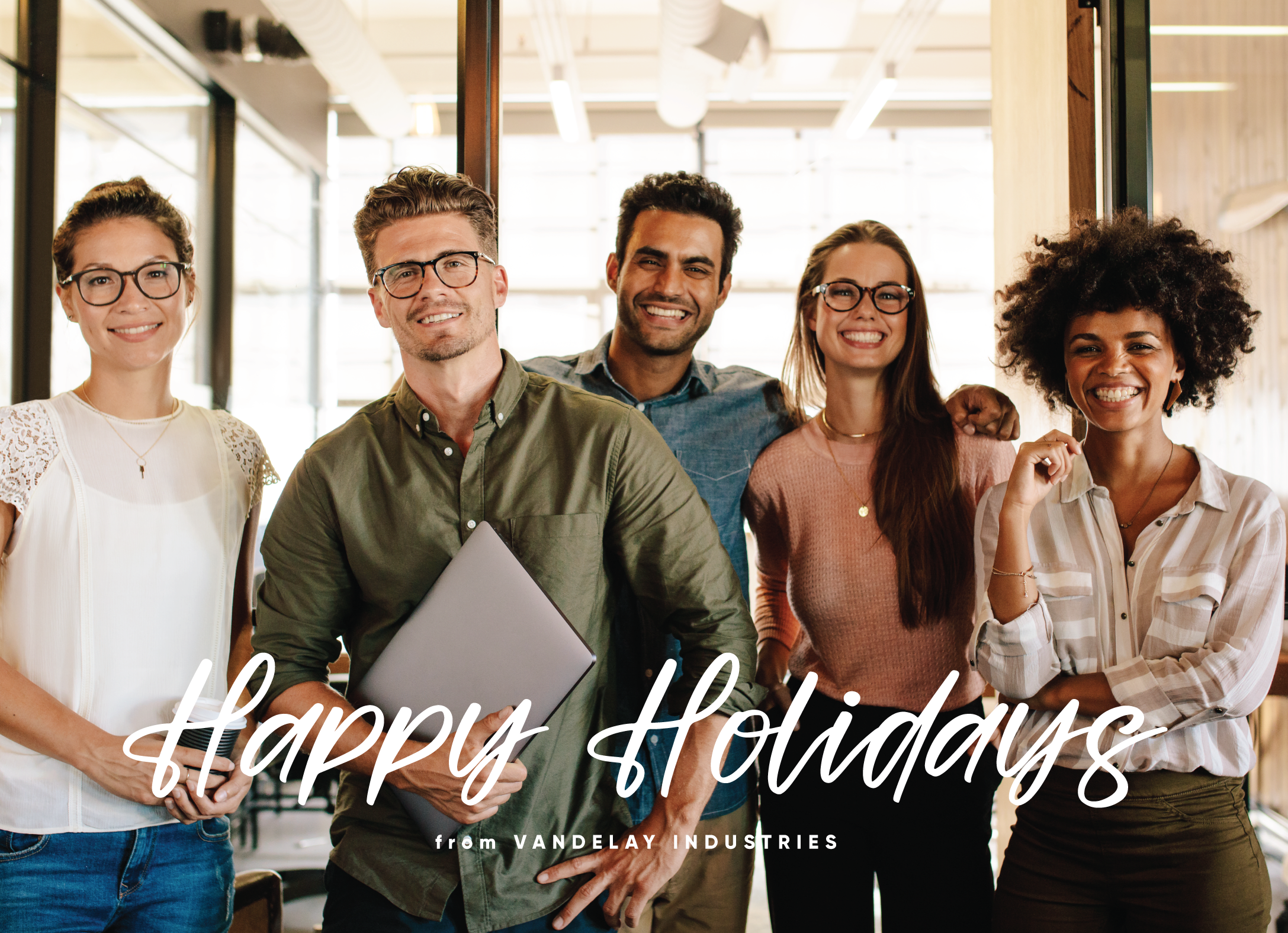 Simple Business Holiday Greeting