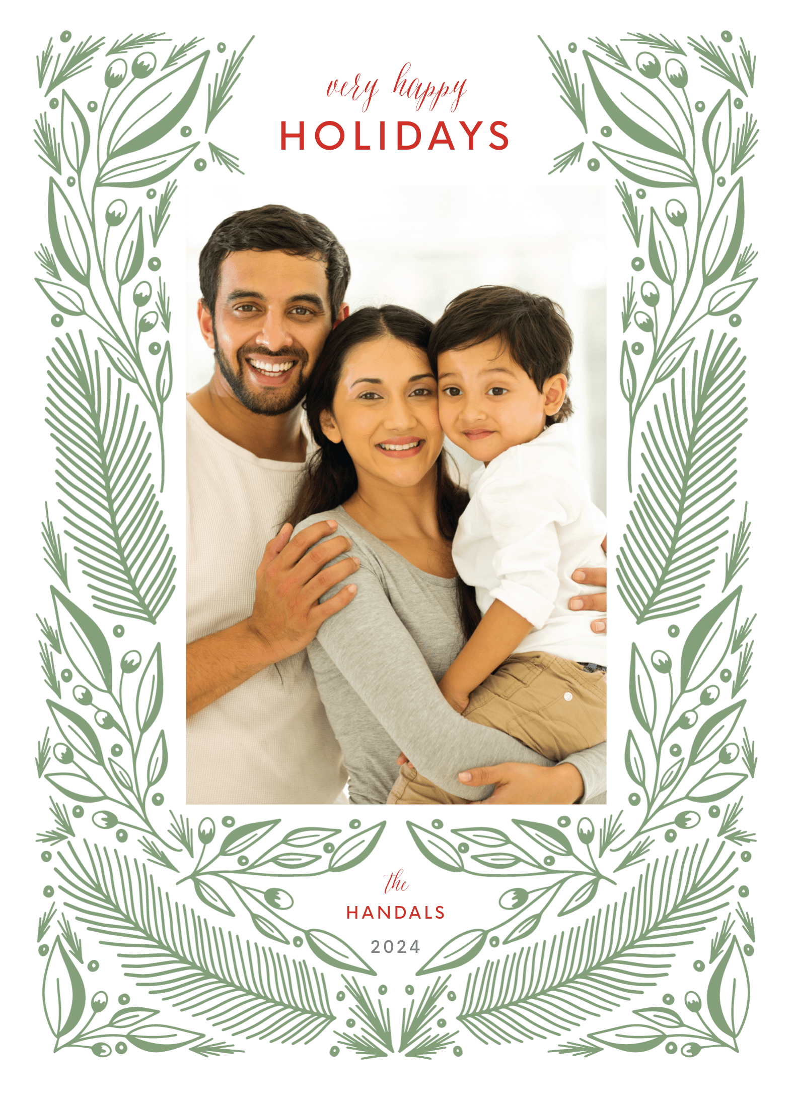 Holiday Pine Frame