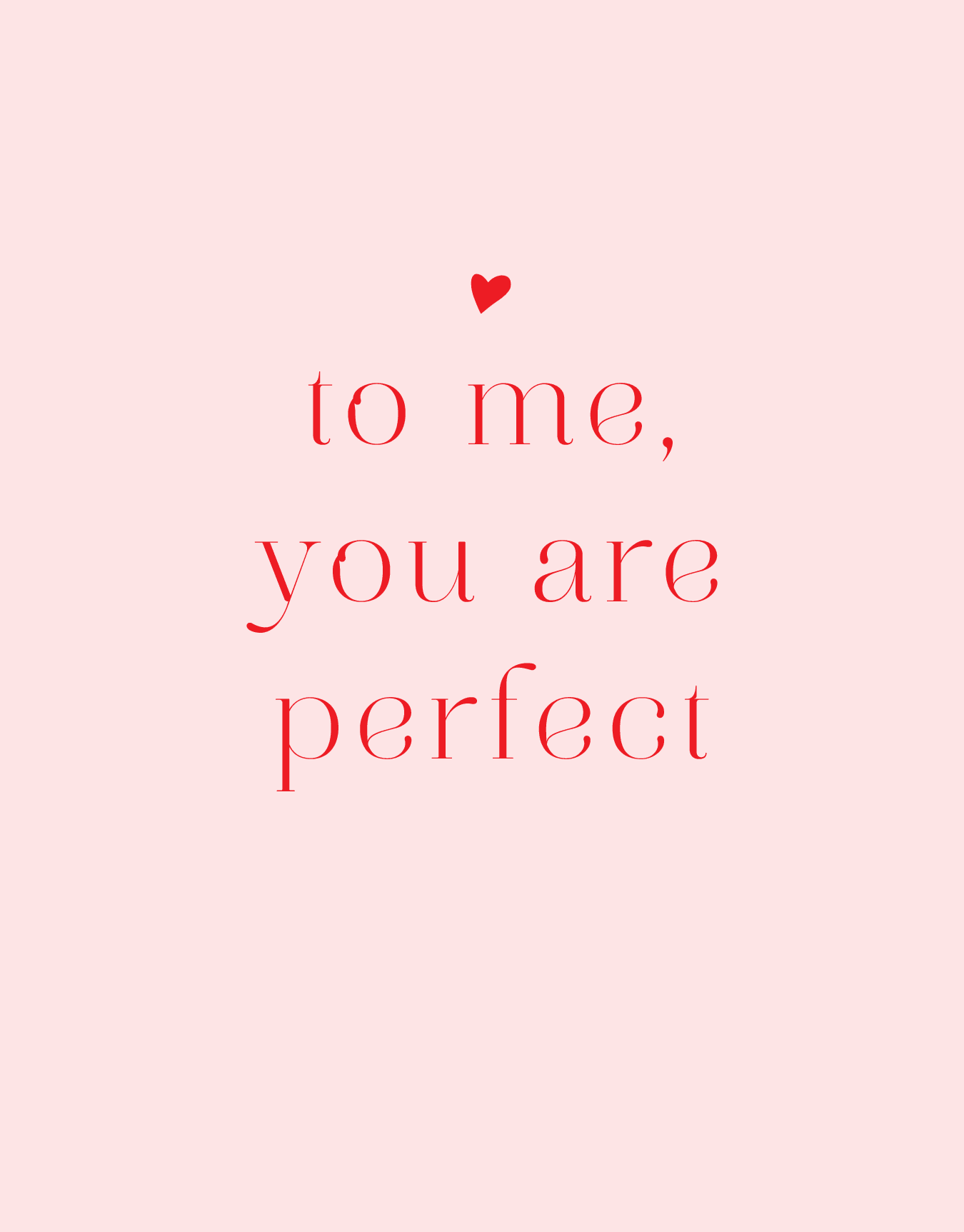 Perfect To Me