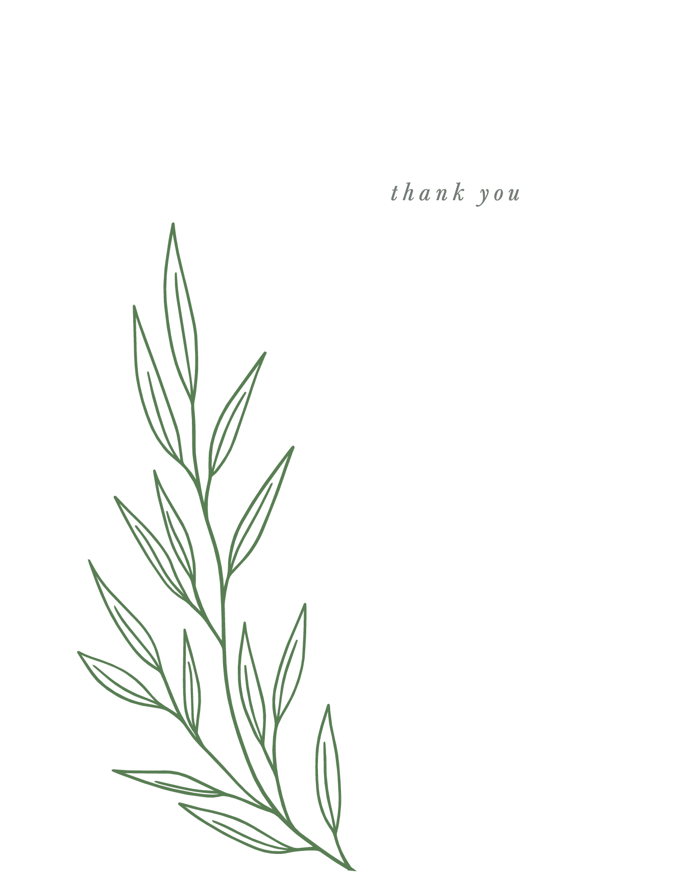 Branch Thank You