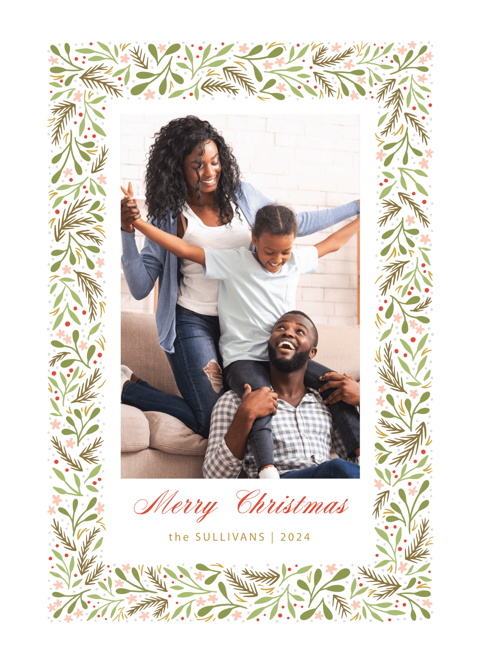Festive Frame Leaves