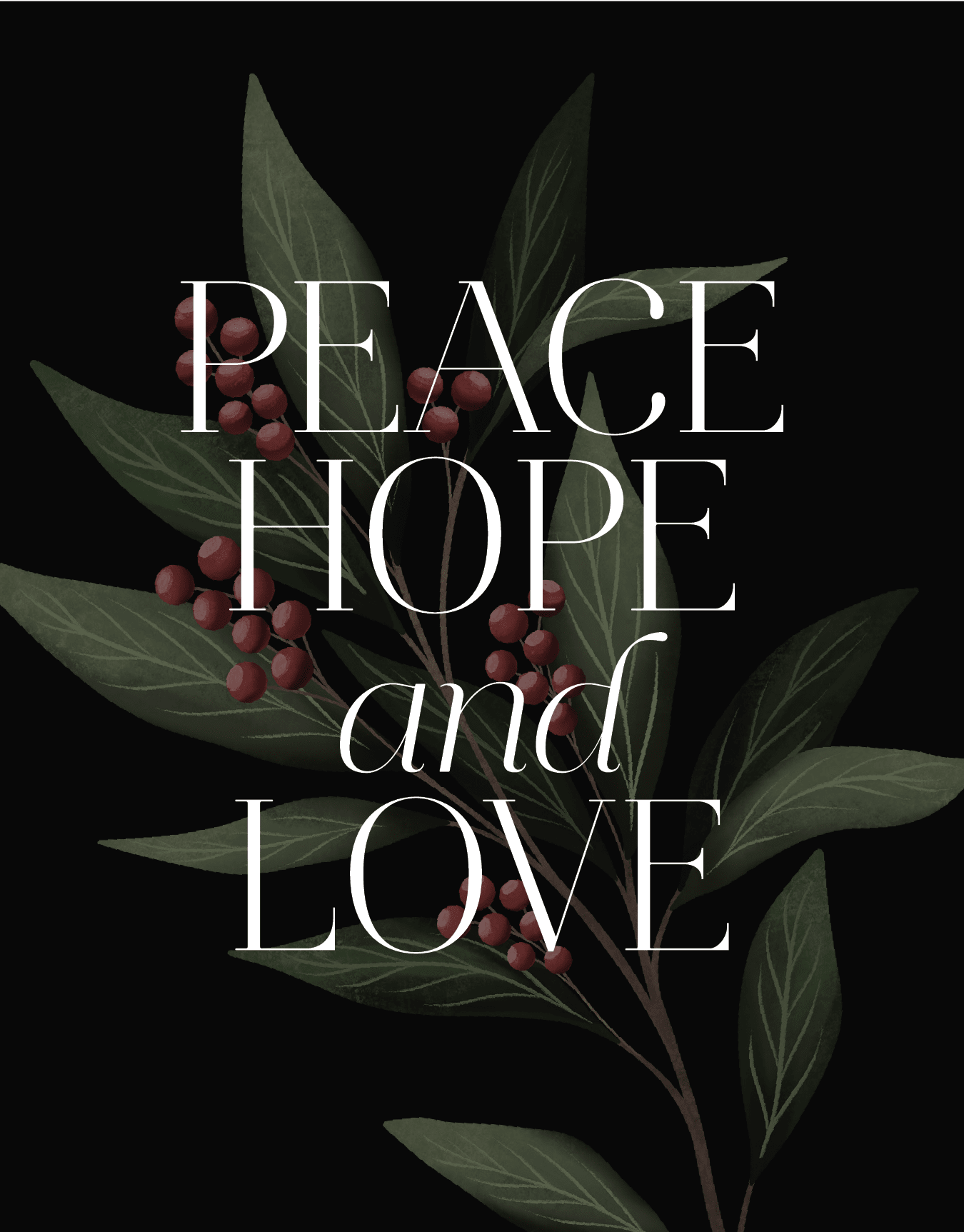 Peace Hope And Love