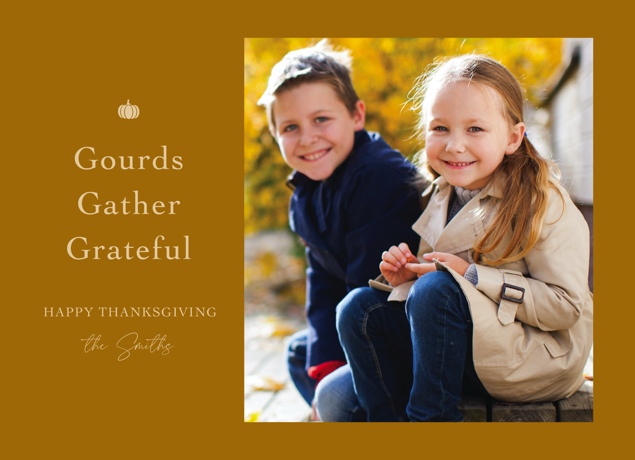Gourds Gather Grateful