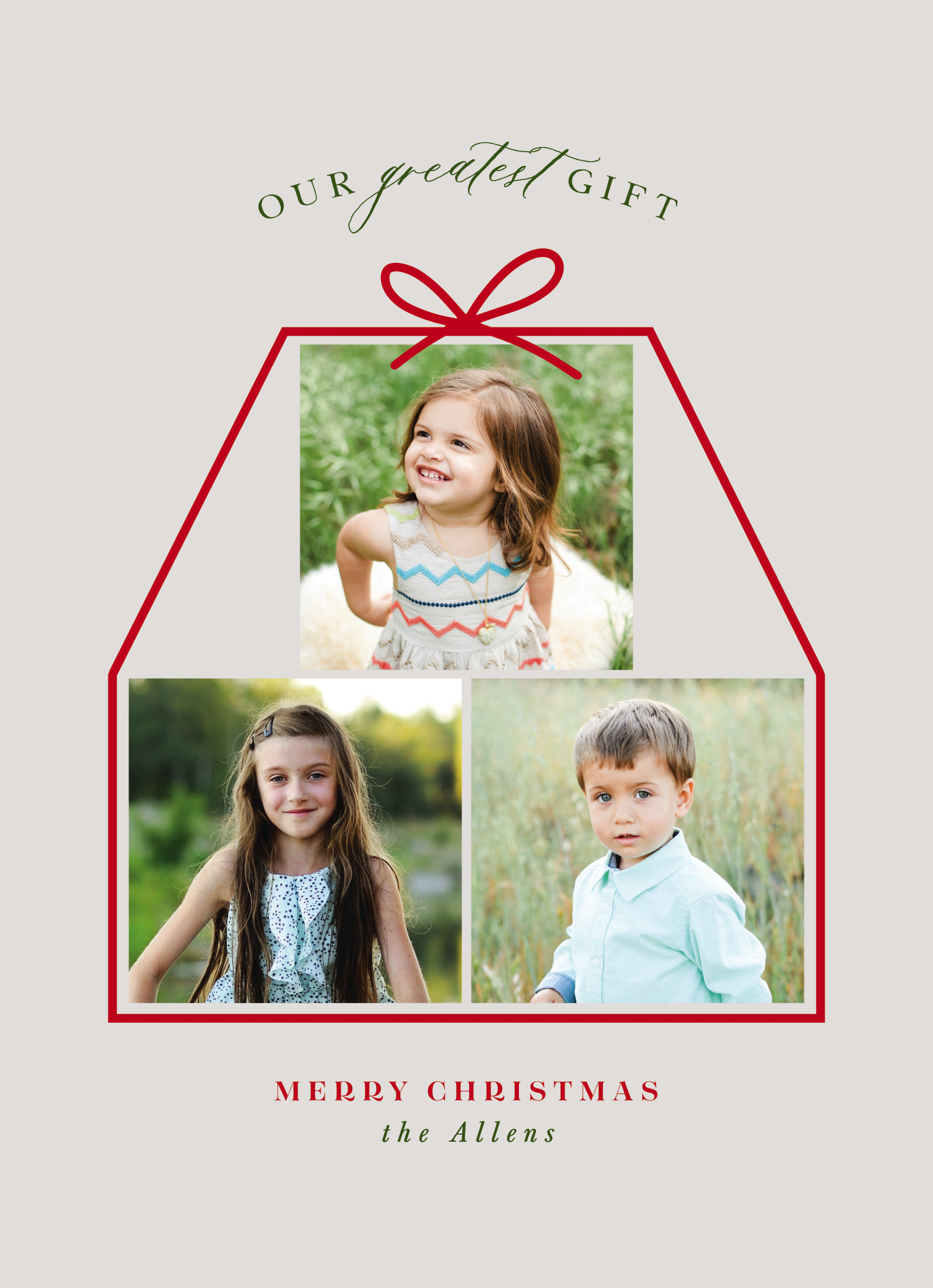 Our Greatest Gift