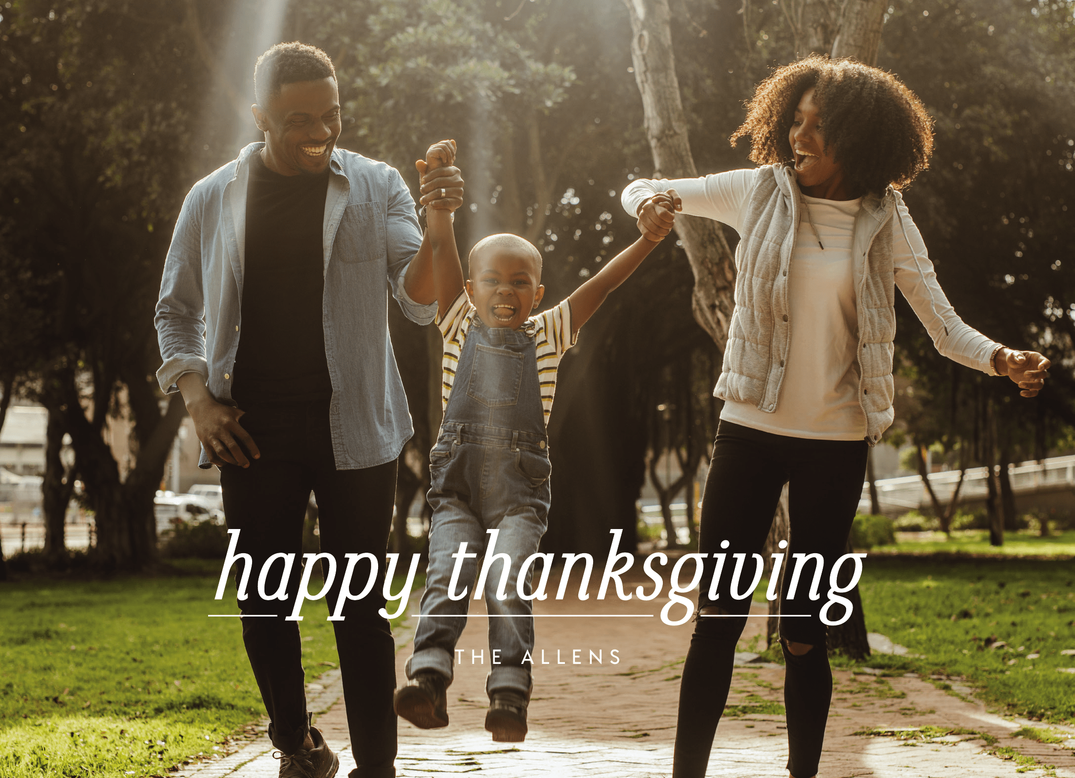 Underlined Thanksgiving